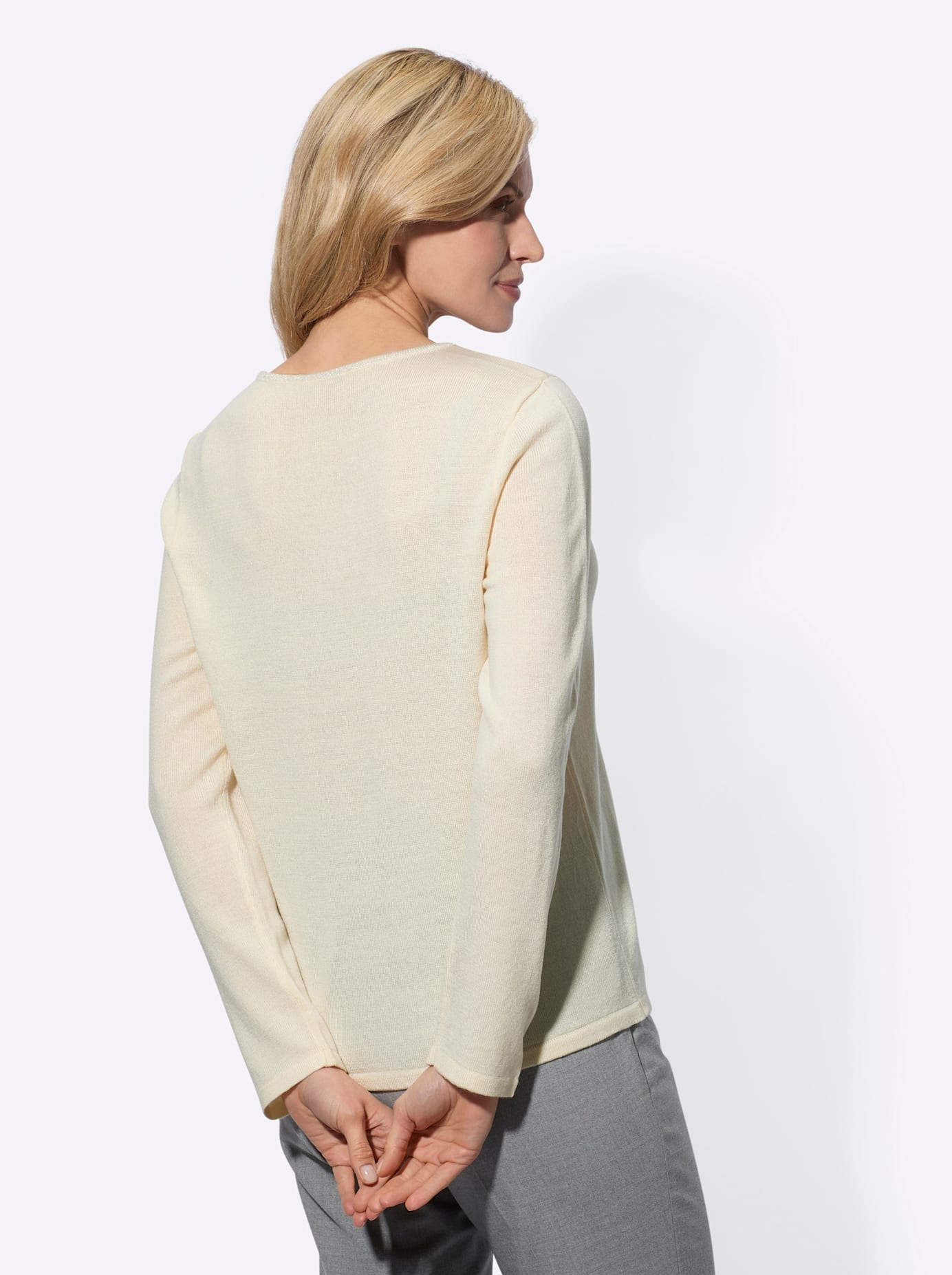 Classic Basics Strickpullover "Langarm-Pullover" günstig online kaufen