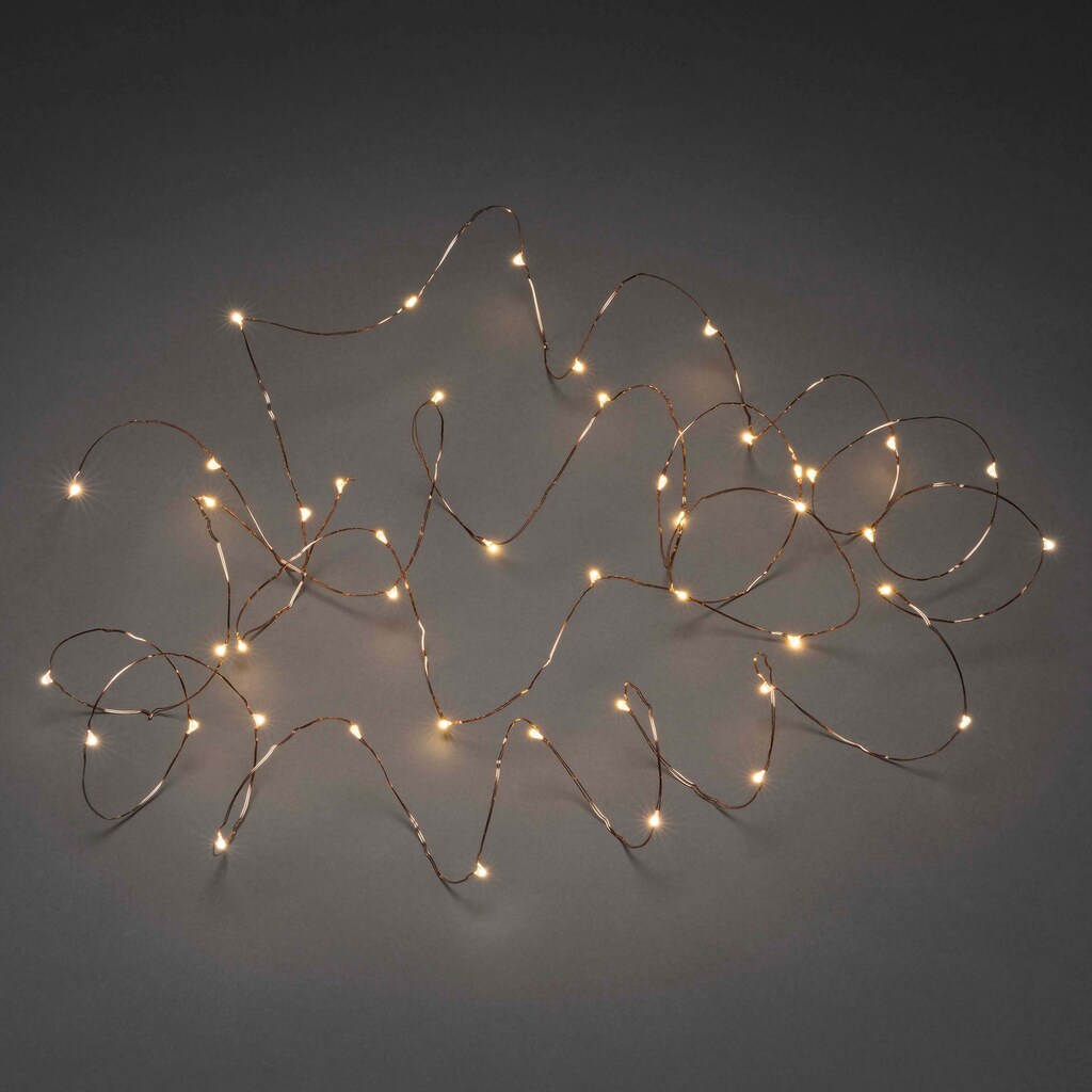 KONSTSMIDE LED-Lichterkette »Weihnachtsdeko aussen«, 200 St.-flammig