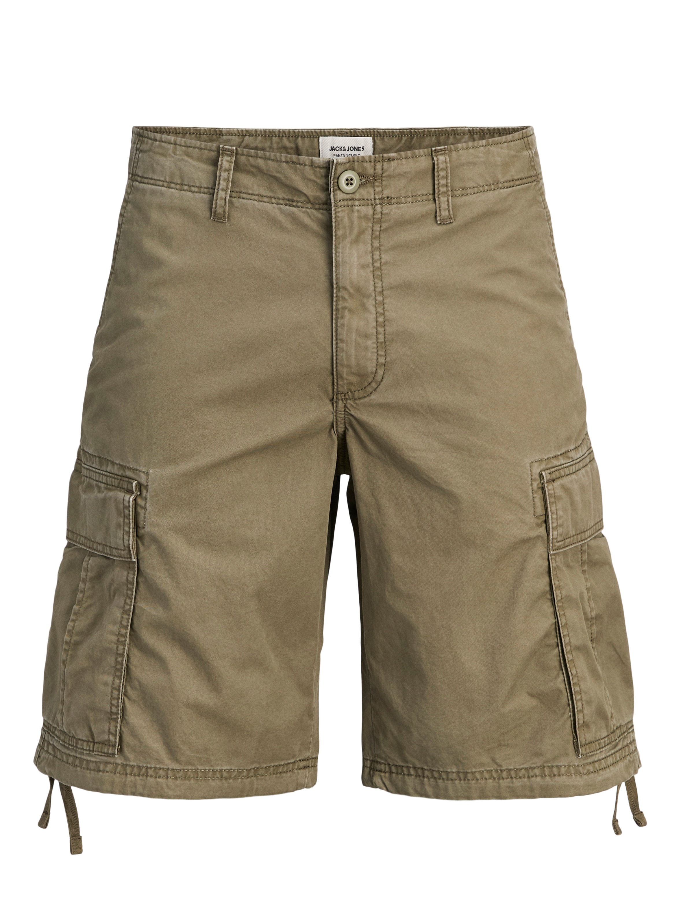 Jack & Jones PlusSize Cargoshorts »JPSTCOLE FRANK CARGO SHORT MID SN PLS«  mit Taschenbändern