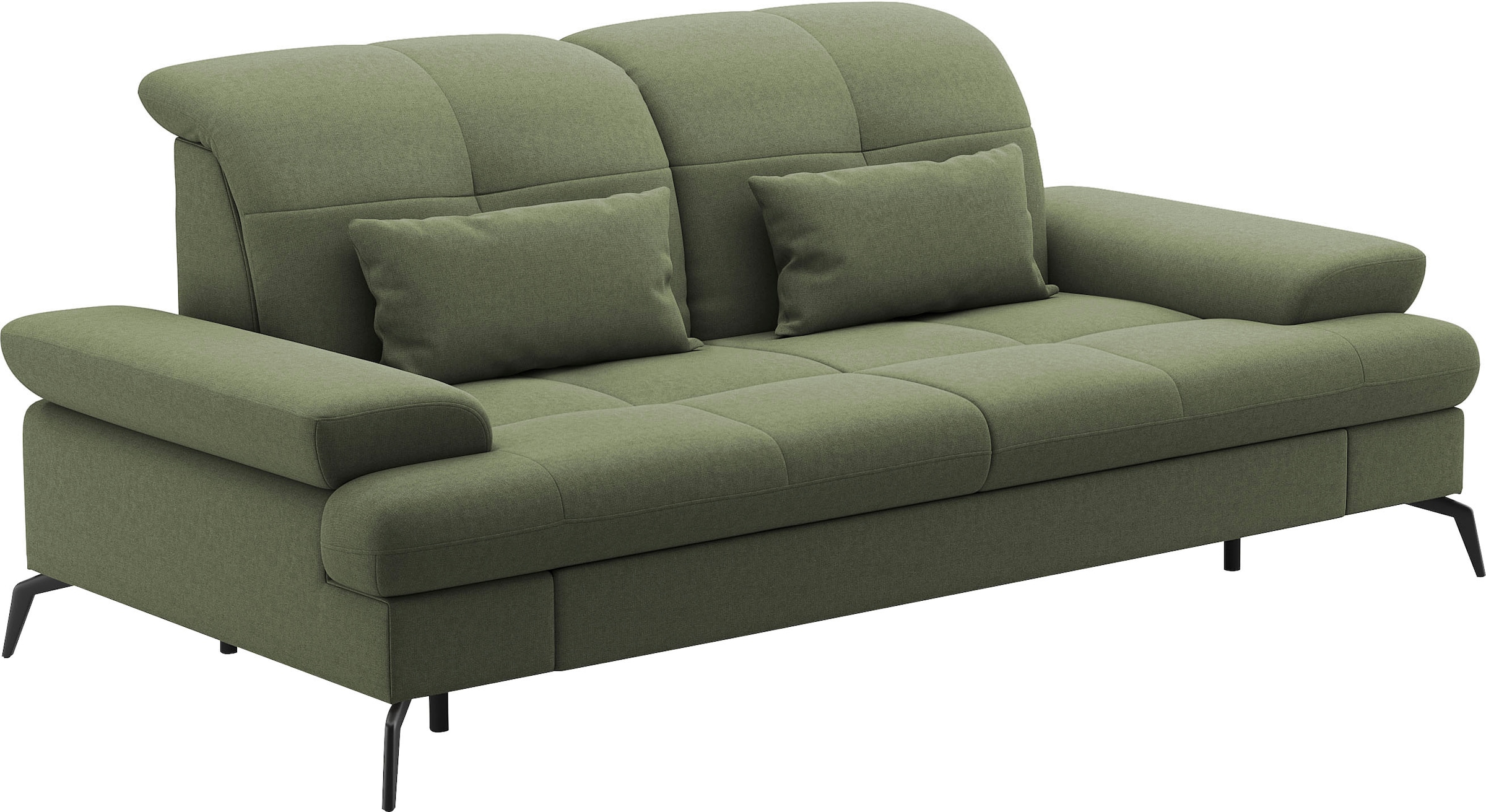 sit&more 2,5-Sitzer »Amica, inkl. Sitztiefenverstellung und Armteilverstellung«, wahlweise mit Kopfteilverstellung und Bettfunktion