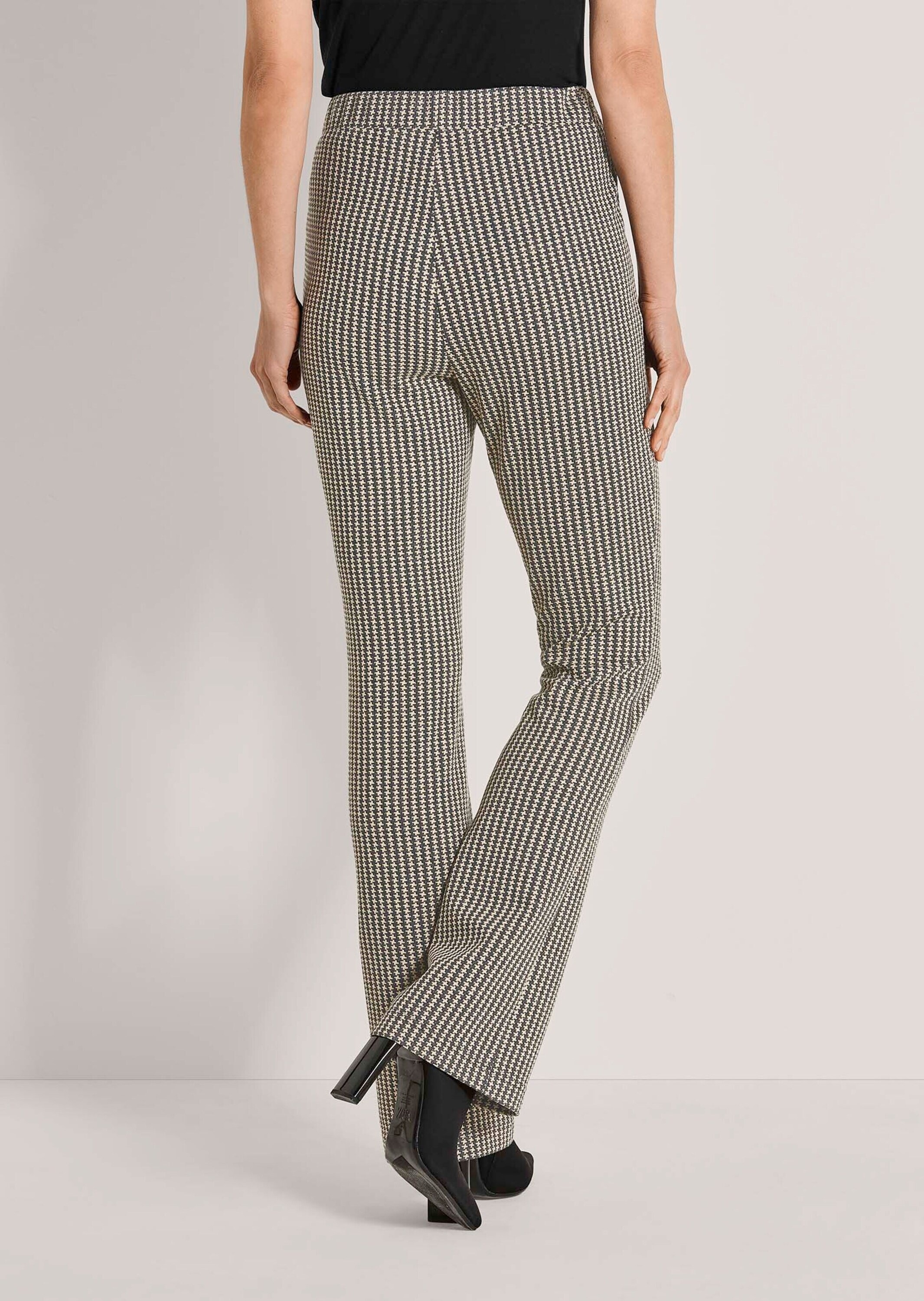MADELEINE Schlupfhose »Schlupfhose Gerade Jersey-Hose mit Muster«