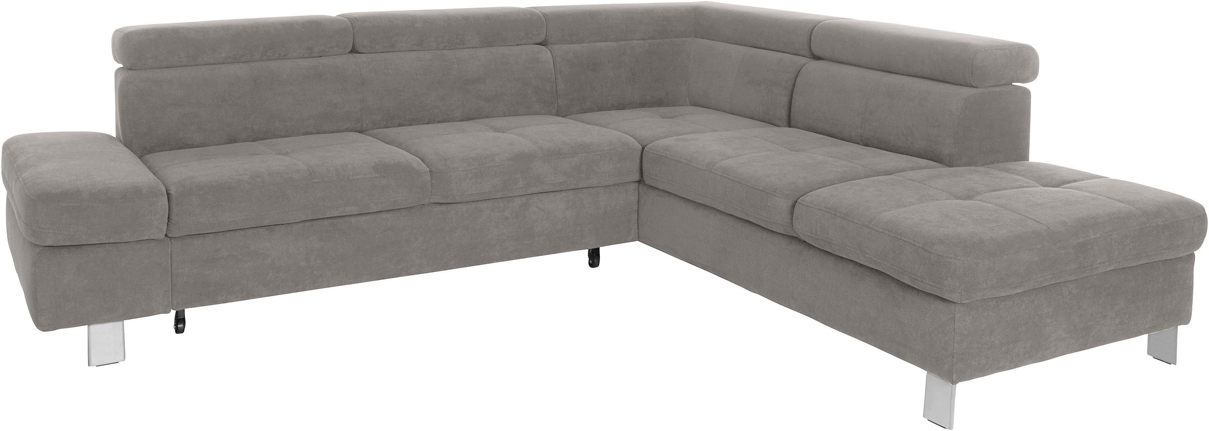 exxpo - sofa fashion Ecksofa "Fiji, L-Form", mit Kopf- bzw. Rückenverstellu günstig online kaufen
