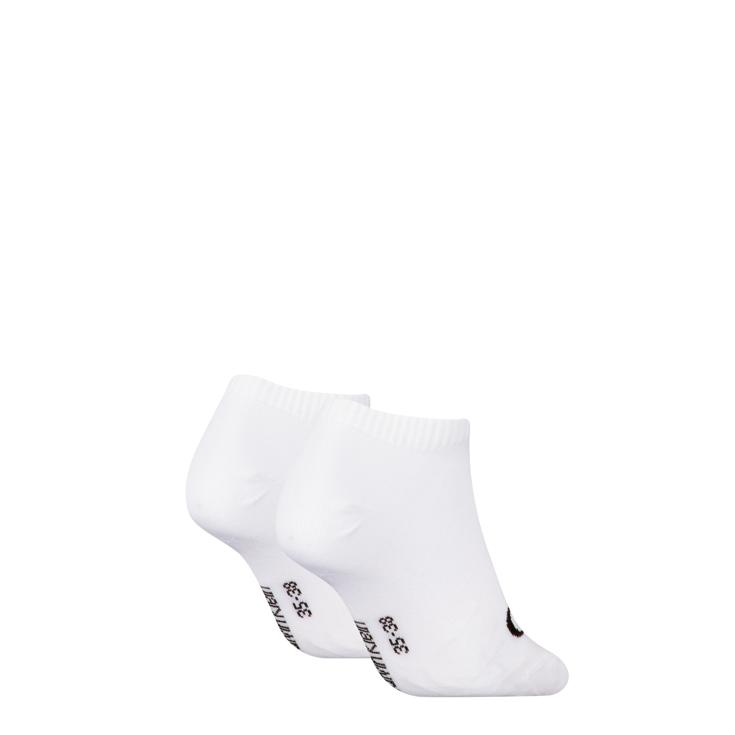 Calvin Klein Jeans Sneakersocken »CKJ WOMEN SNEAKER 2P MONOGRAM«, (2 Paar), Rippenbündchen, Logostickerei vorn