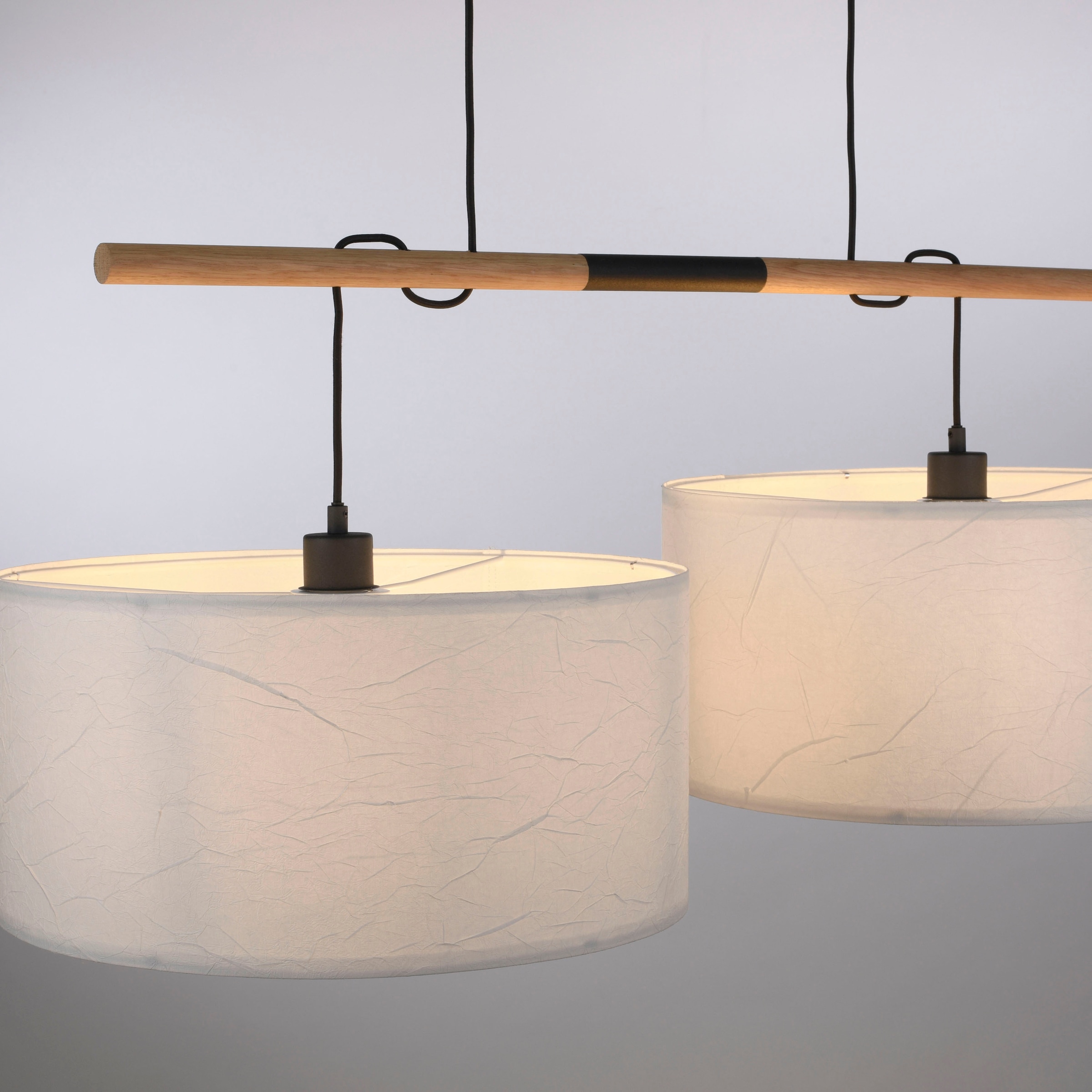 JUST LIGHT Pendelleuchte »GREEN SOFI«, 2 flammig, Leuchtmittel E27 | ohne Leuchtmittel