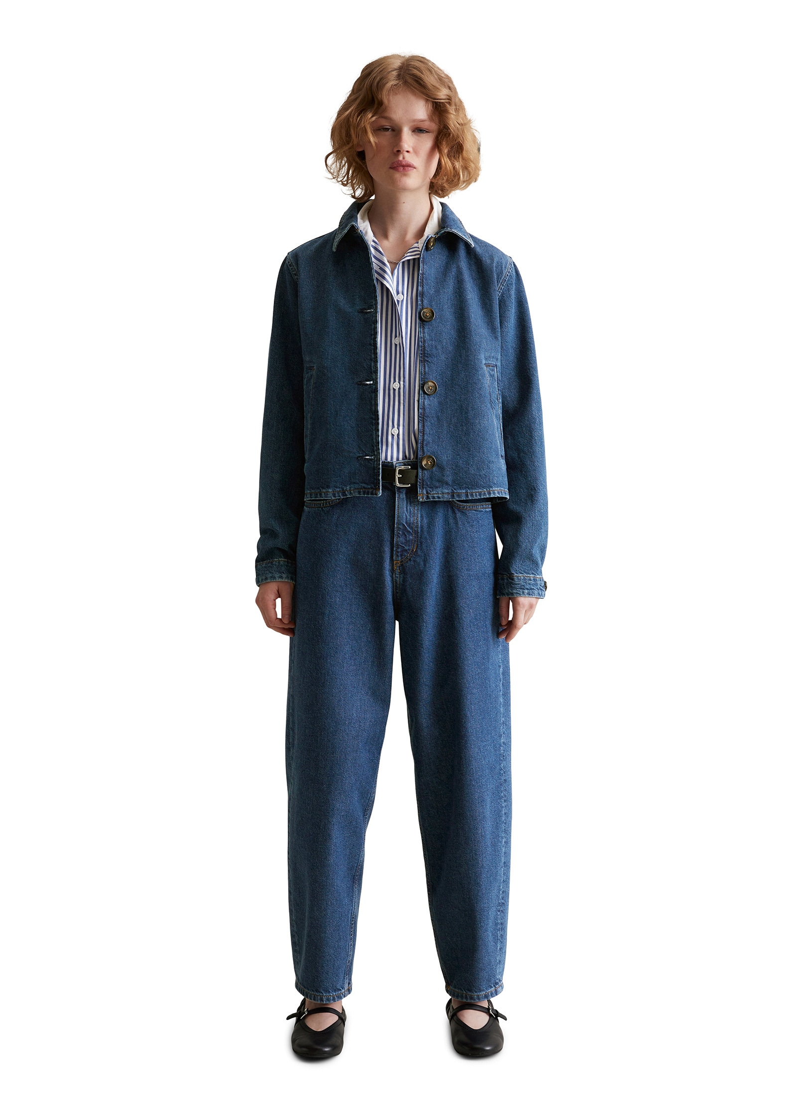 Marc O'Polo DENIM Jeansjacke »aus reinem Organic Cotton«, ohne Kapuze