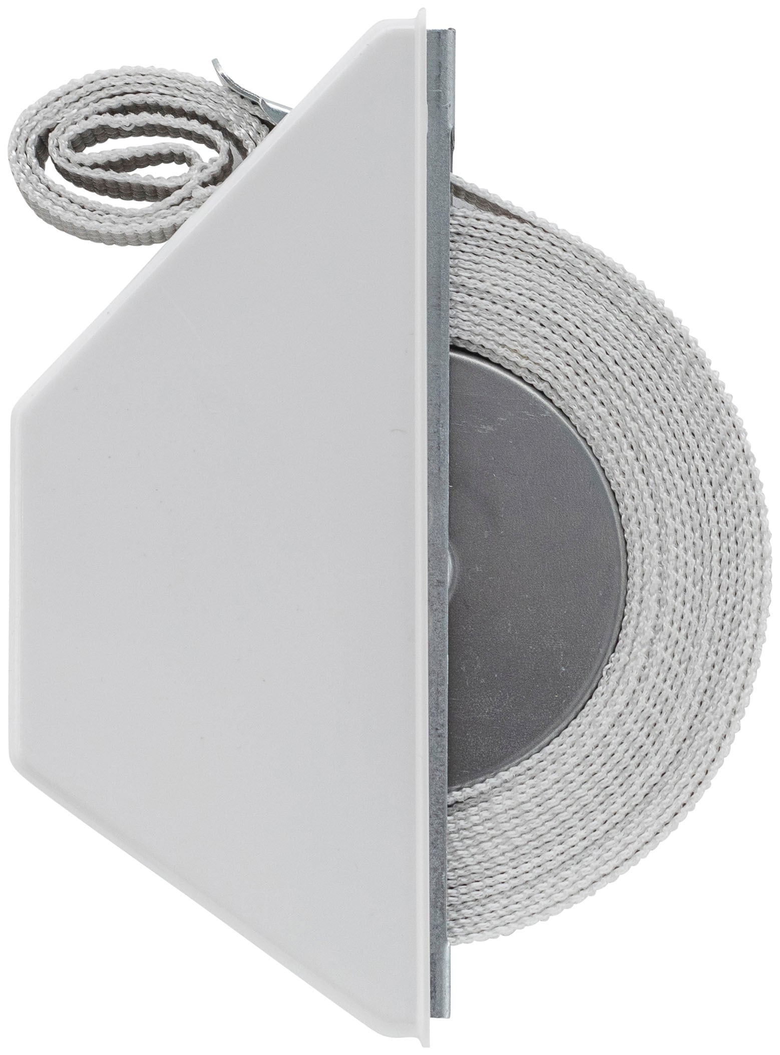 SCHELLENBERG Einlass-Gurtwickler »für das Rollladensystem Mini, Unterputz-Montage«, Halbeinlasswickler inkl. 5 m Rollladengurt, Lochabstand 13, 5 cm