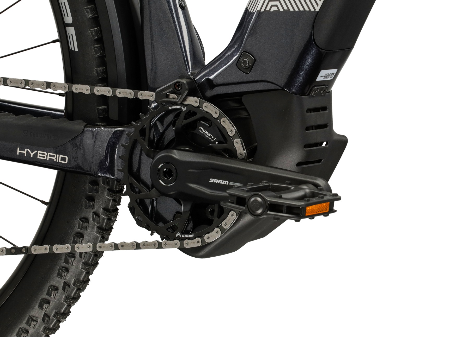 Kross »Influx Hybrid 6.0 21,3Ah / 800 Wh 29 Zoll schwarz 12 Gänge 2026« 12 Gang SRAM S1000 EAGLE AXS Schaltwerk Kettenschaltung Mittelmotor 250 W BOSCH PERFORMANCE LINE CX 36 V/250 W, Mittelmotor