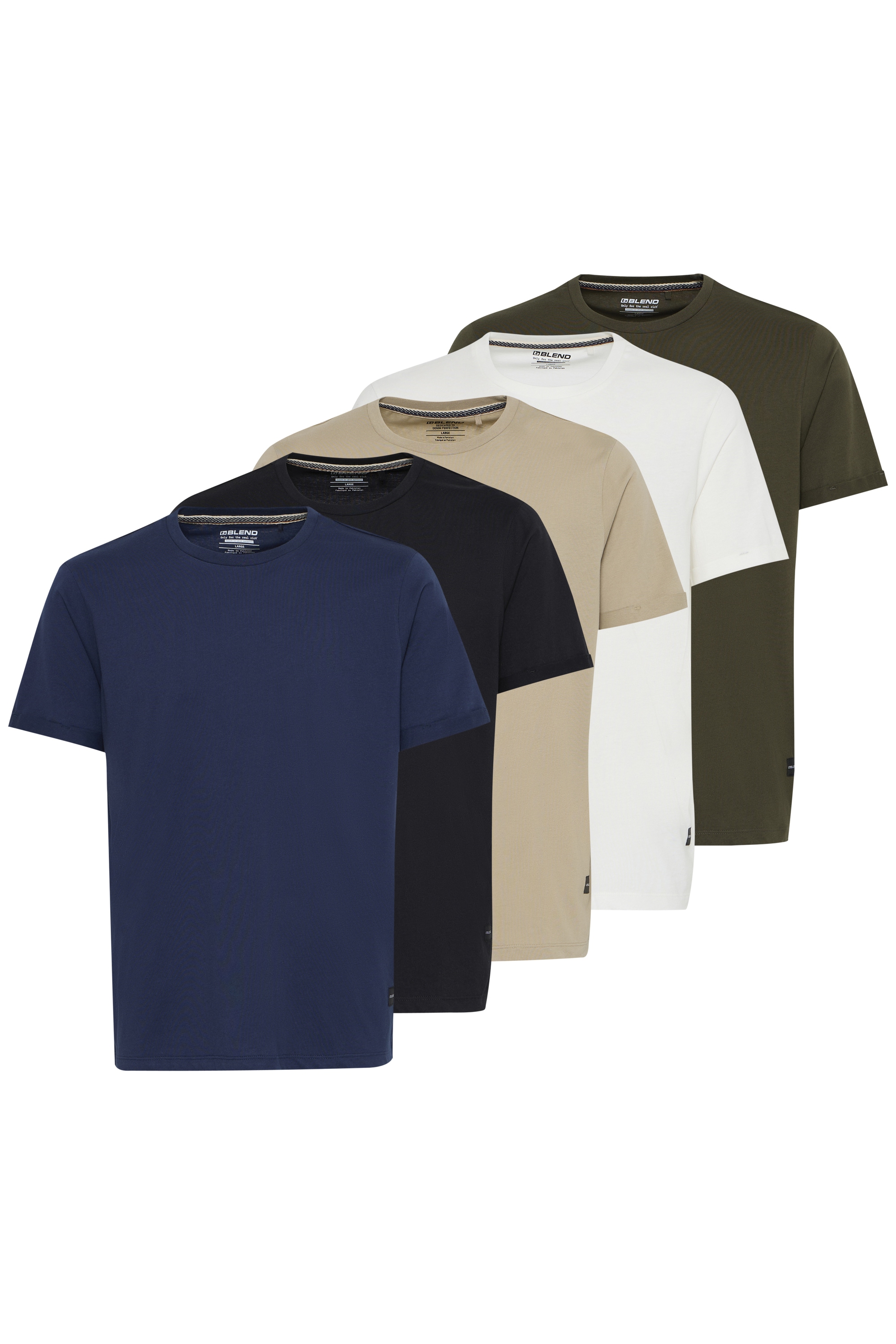 Blend T-Shirt "T-Shirt BHtee 5 Pack"