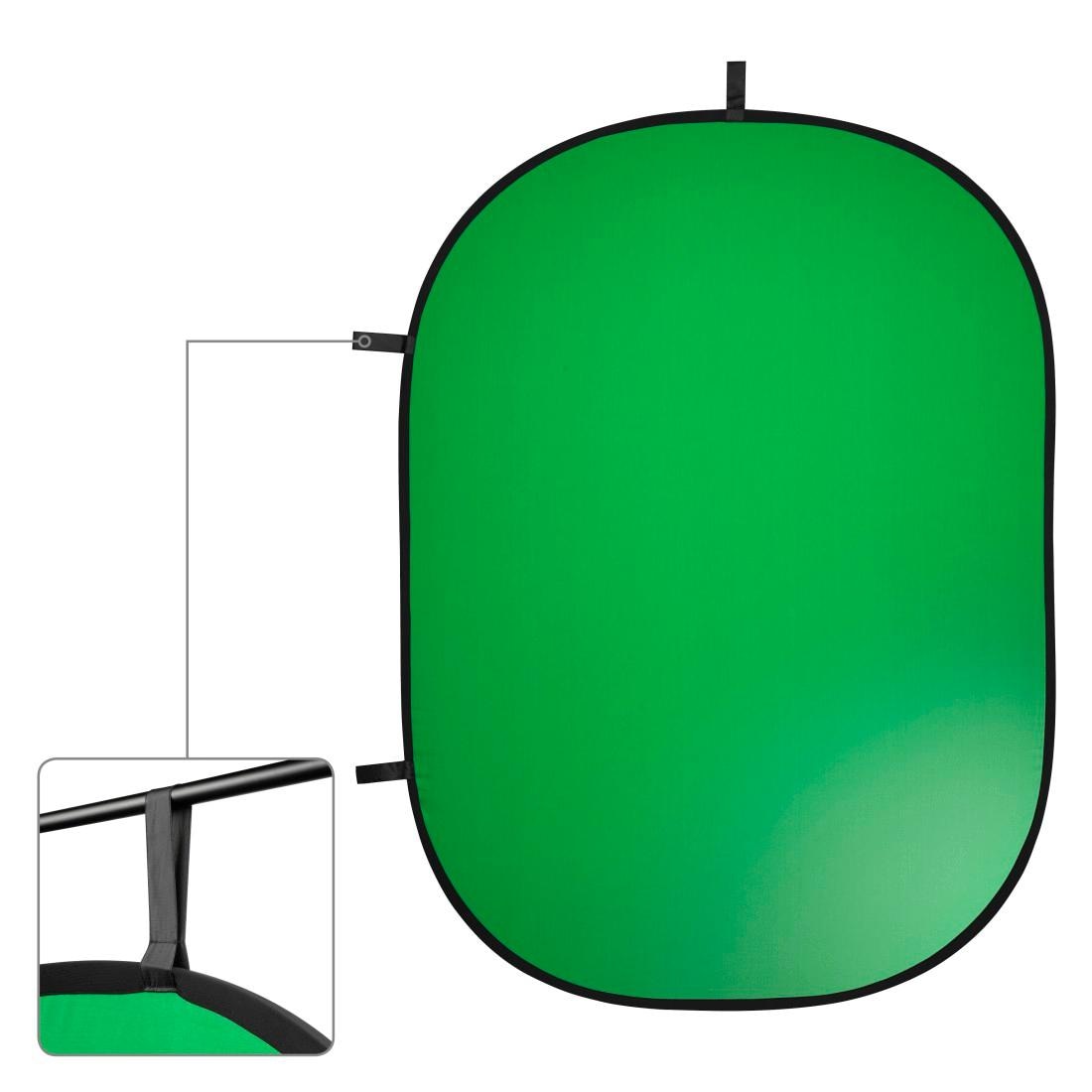Hama Fotohintergrund »Mobiler Greenscreen u. | cm« Baumwolle BAUR Bluescreen 150x200