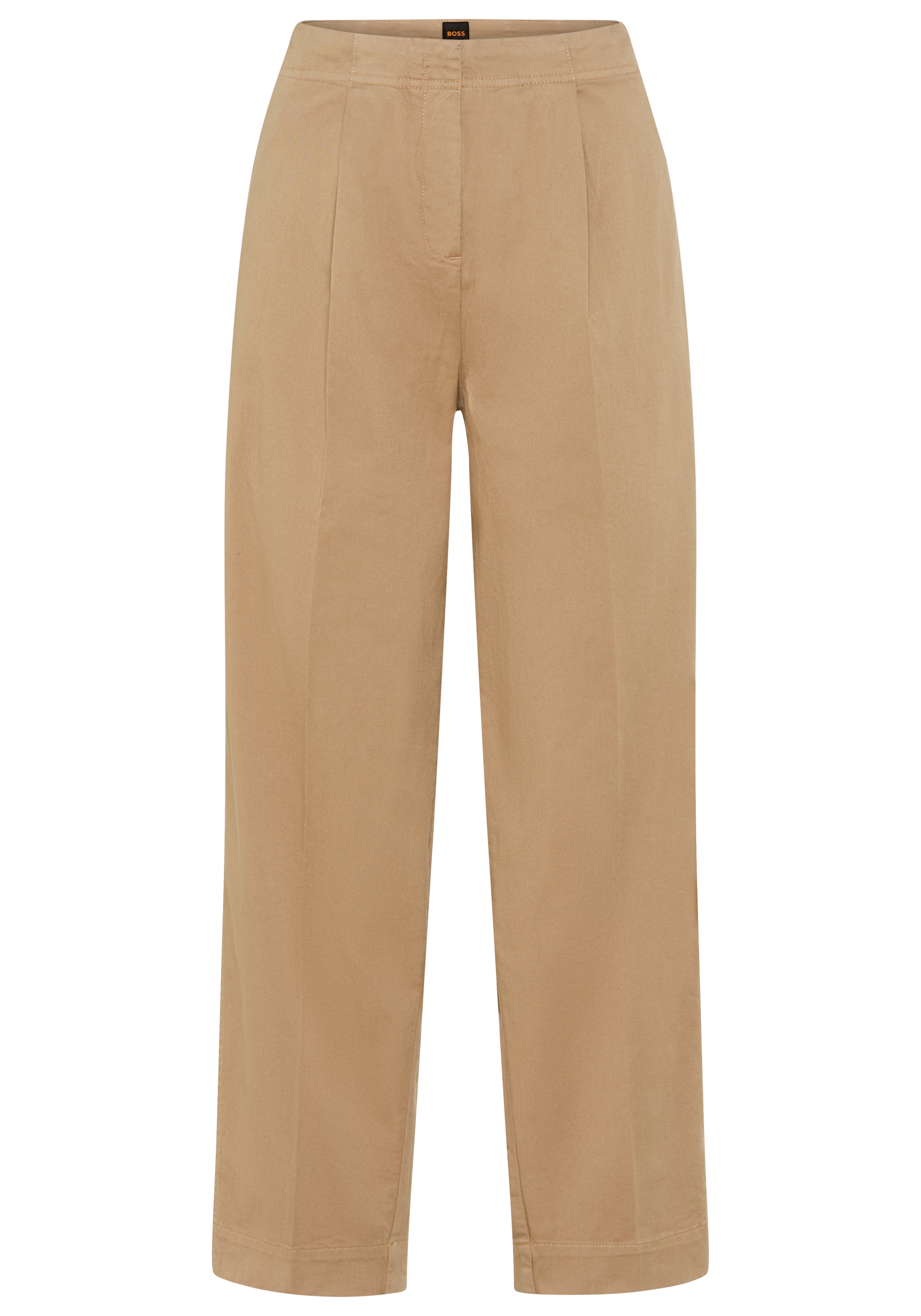 BOSS ORANGE Chinohose "Taquina Premium Damenmode", im Loose Barrel Fit günstig online kaufen