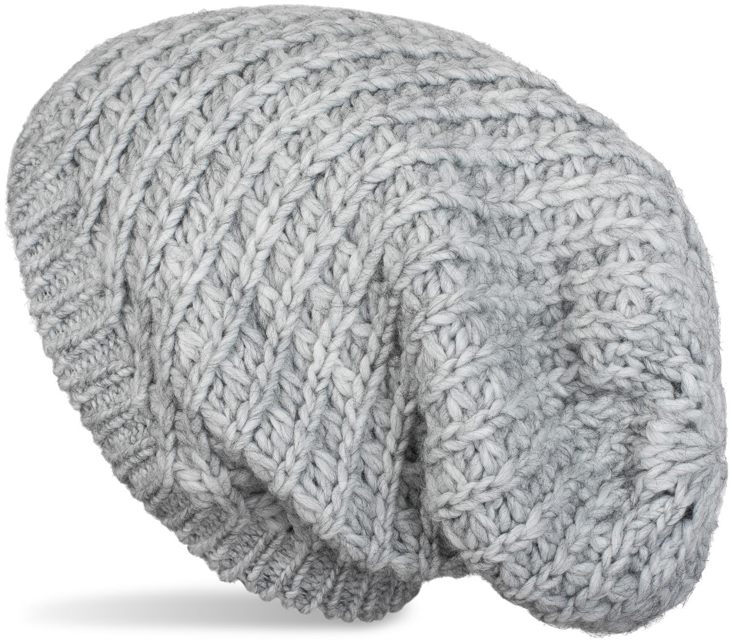 styleBREAKER Strickmütze "Grobstrick Beanie Mütze" 1 Stk.