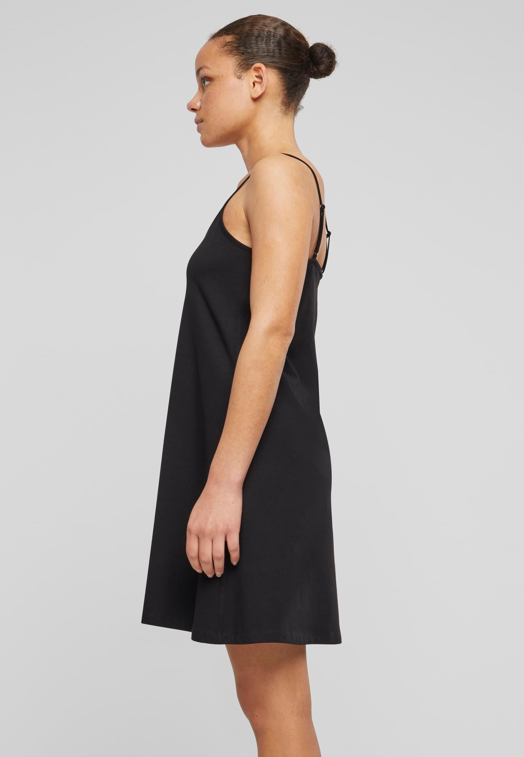 URBAN CLASSICS Shirtkleid »Urban Classics Damen Ladies Stretch Jersey Hanger Dress«, (1 tlg.)