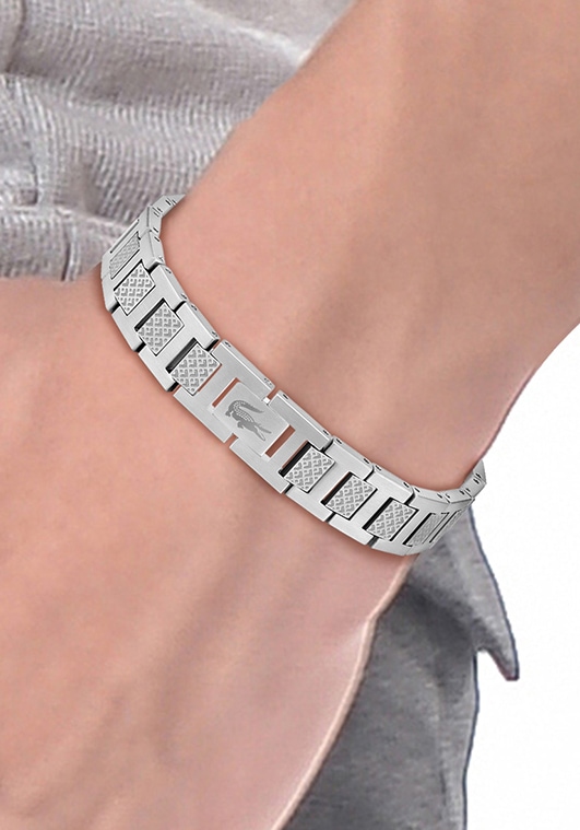 Lacoste Armband »Schmuck Edelstahl Armband Gliederkette METROPOLE«