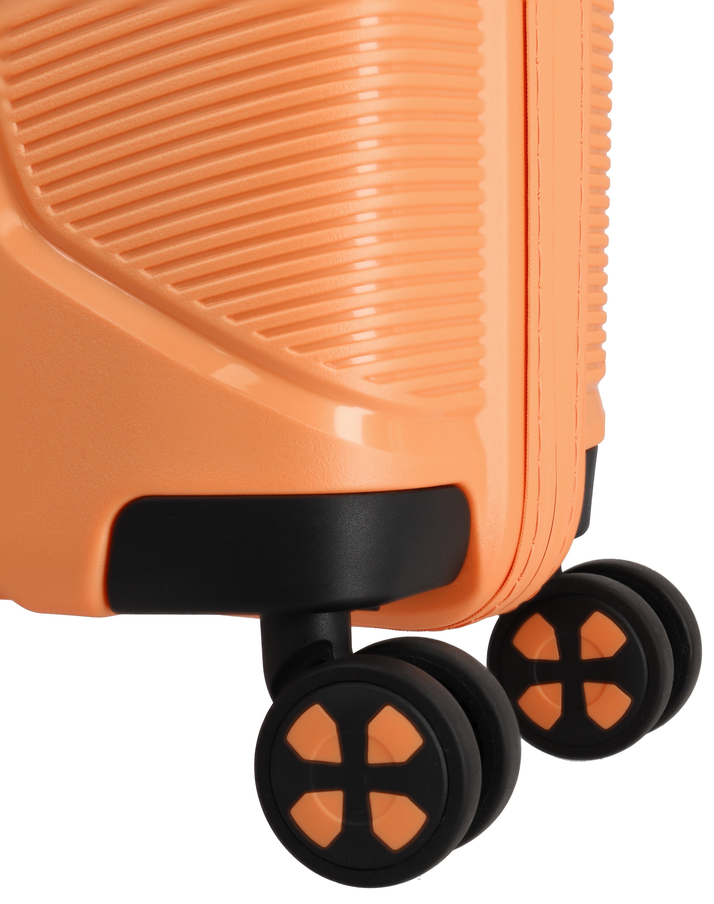 IMPACKT Hartschalen-Trolley »IP1, verschiedene Größen und Farben« 38 l 4 Rollen Hartschalen-Koffer vegan Koffer Reisegepäck USB-Port TSA Zahlenschloss