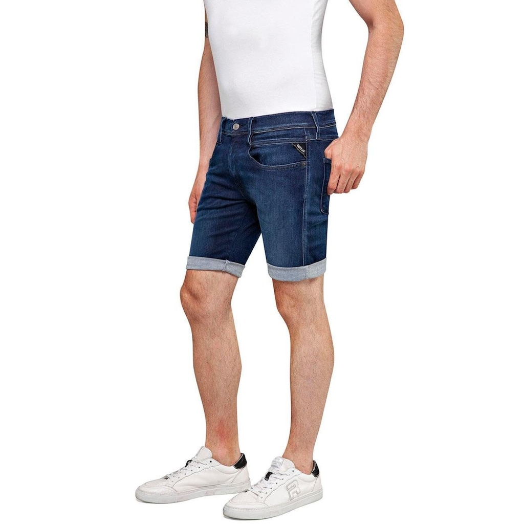 Replay Jeansbermudas »Anbass Hyperflex«