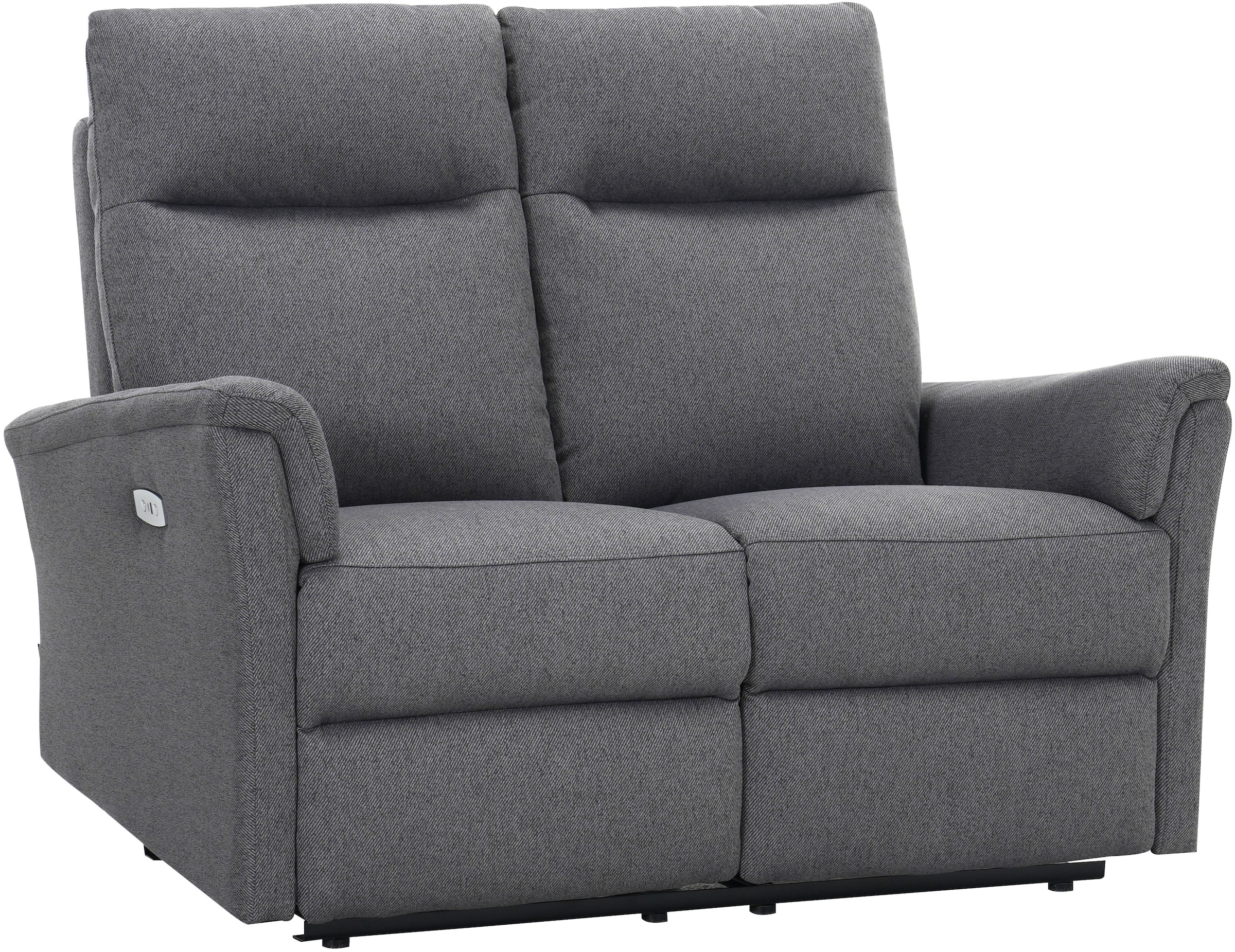 Home affaire 2-Sitzer »FINNARA,2-Sitzer,elelektrische Relaxfunktion in 2 Sitzen, USB A/C« Liegefunktion 105°-135°, Federkern,