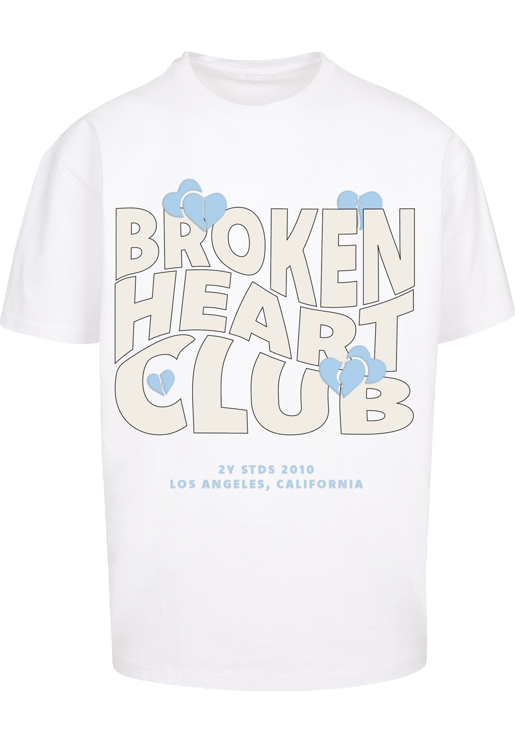 2Y Studios T-Shirt "2Y Studios Broken Heart Club Oversize Tee" 1 Stk.
