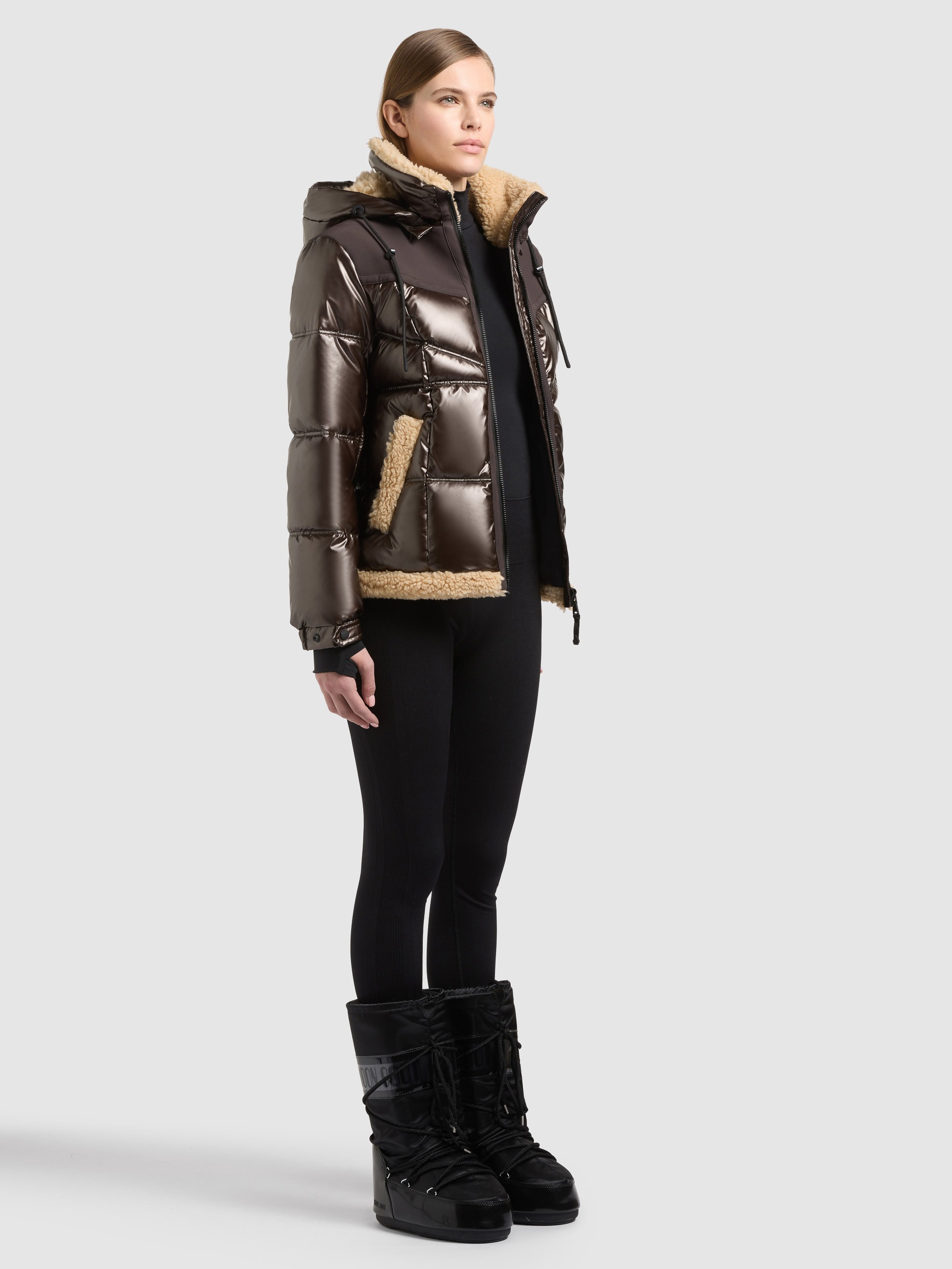 khujo Steppjacke »GOLDY« mit Kapuze