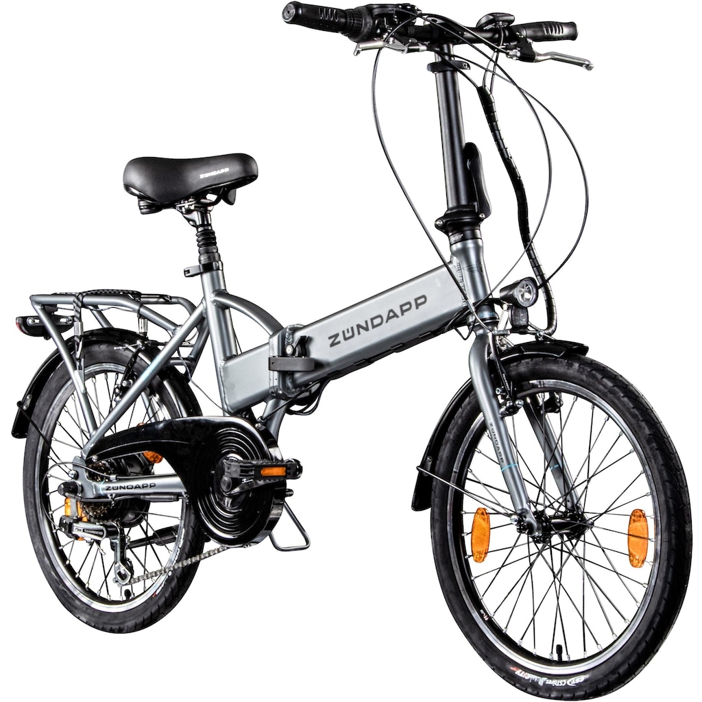 Zündapp E-Bike »Z101«, 6 Gang, Shimano, Tourney, Heckmotor 250 W