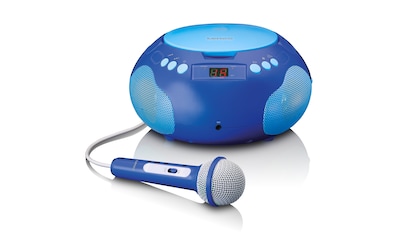 CD-Radiorecorder »SCD-620BU - Kinder CD-Player Radio Mikrofon«