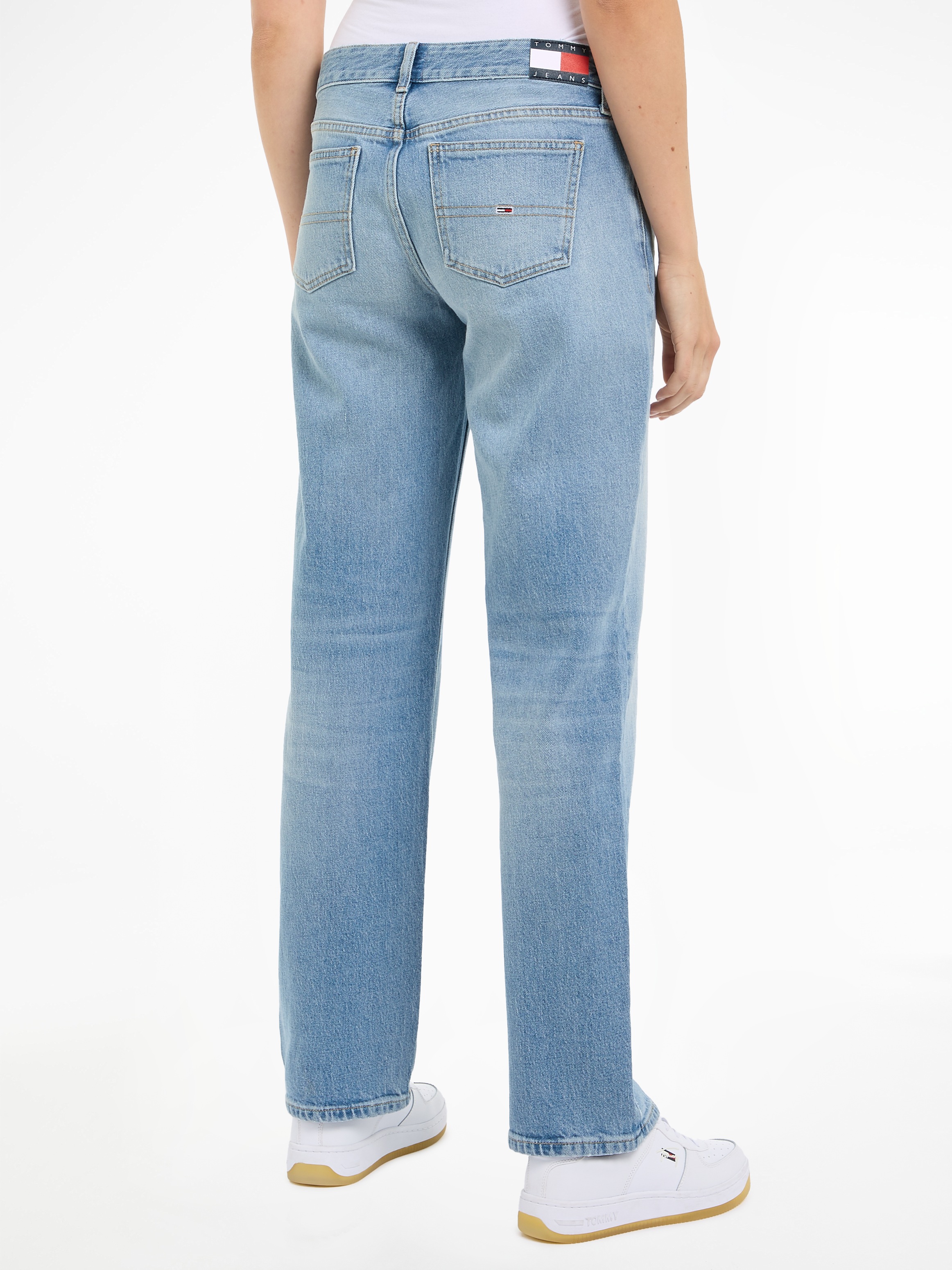 Tommy Jeans Straight-Jeans "SOPHIE LW STR CH0152", mit Nieten günstig online kaufen