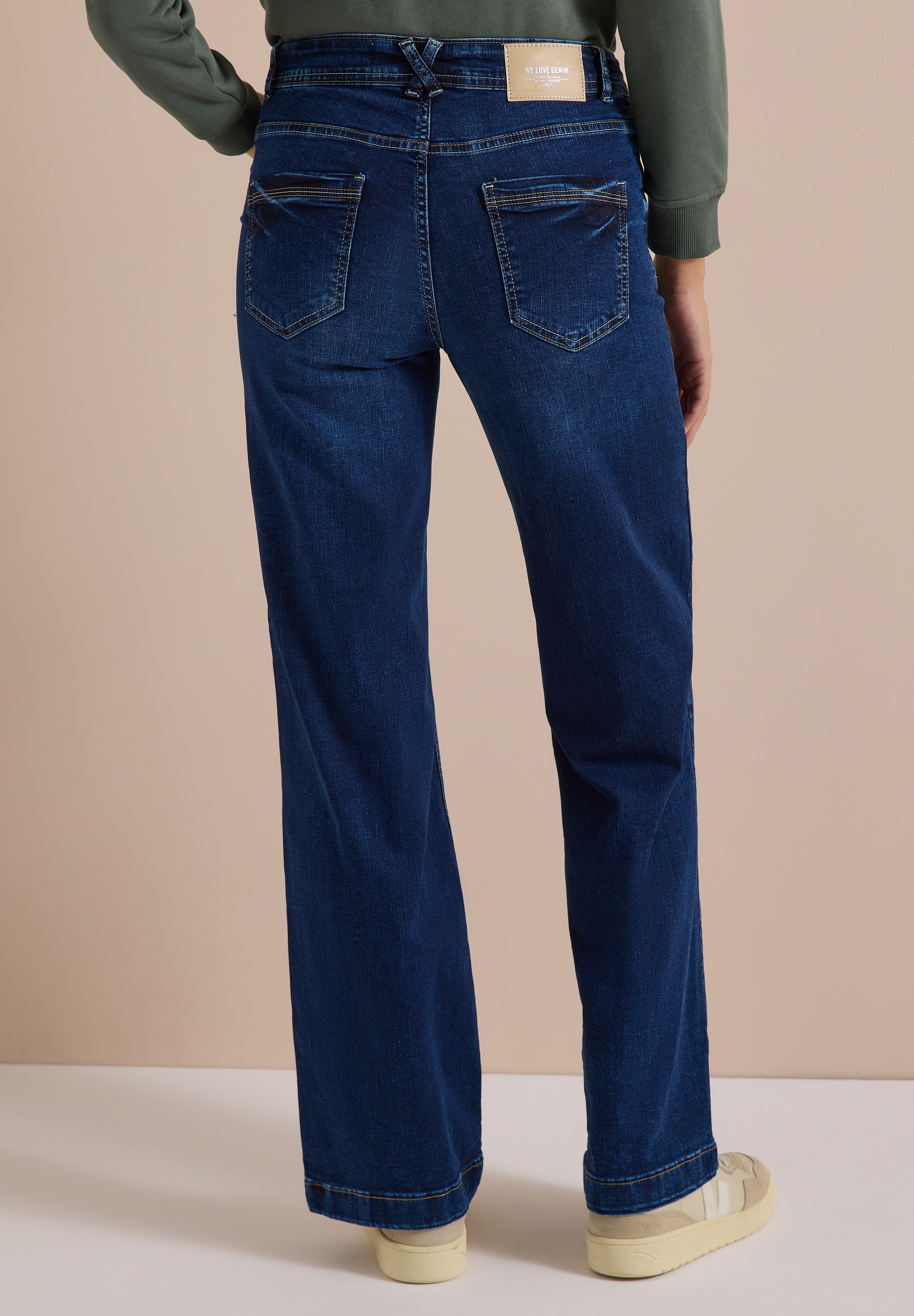 Cecil Loose-fit-Jeans 5-Pocket-Style