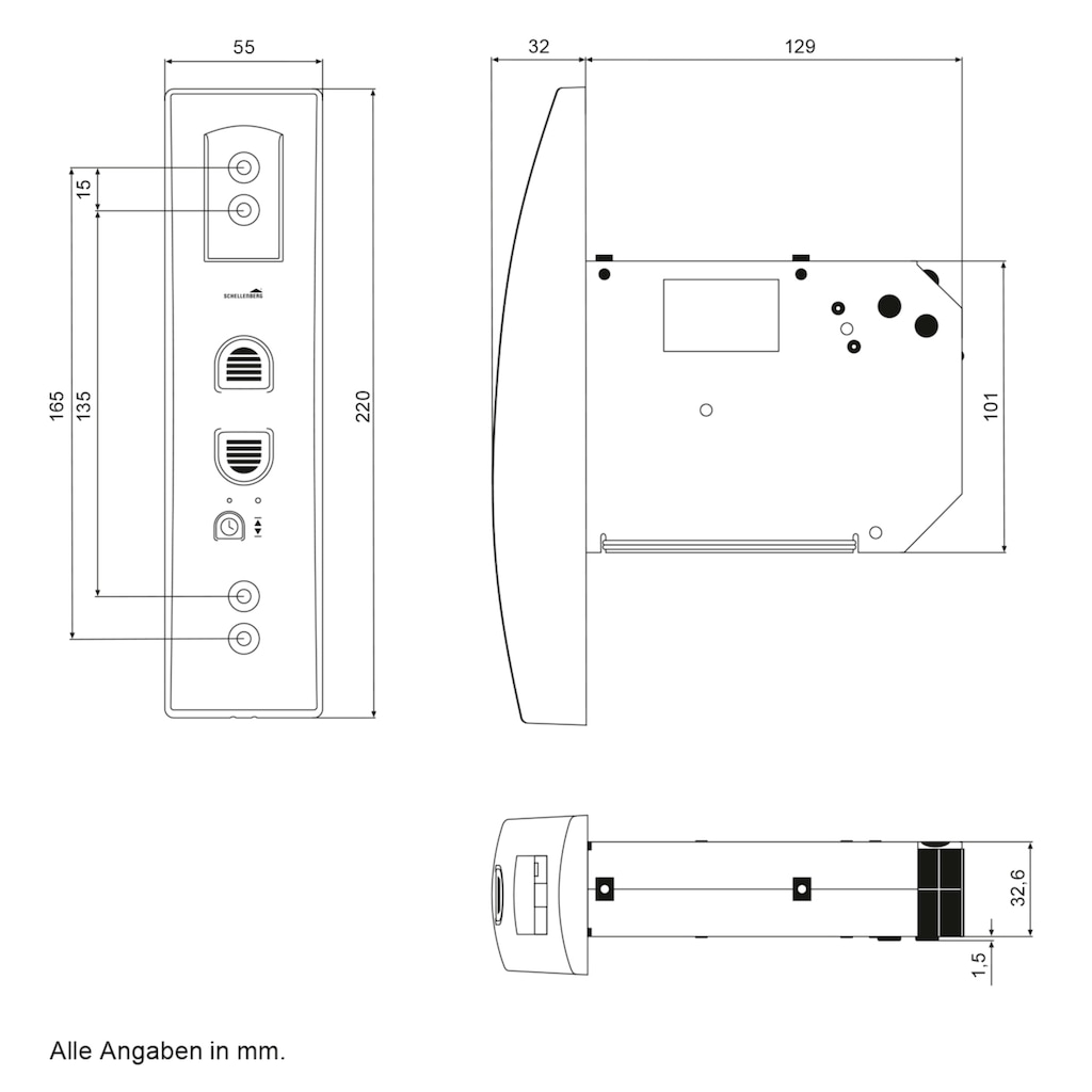 SCHELLENBERG Rollladengurt-Antrieb »Elektrischer Gurtwickler Rollodrive 45«, (1 tlg.)