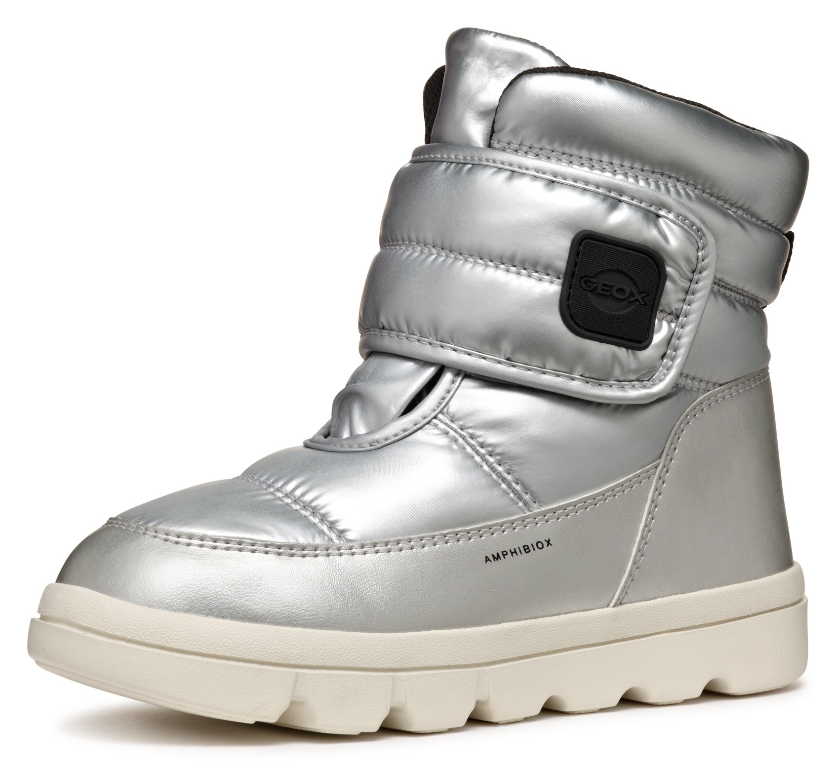 Winterboots »J WILLABOOM GIRL B A«, Klettstiefel, Babystiefel Snowboots mit Plateausohle