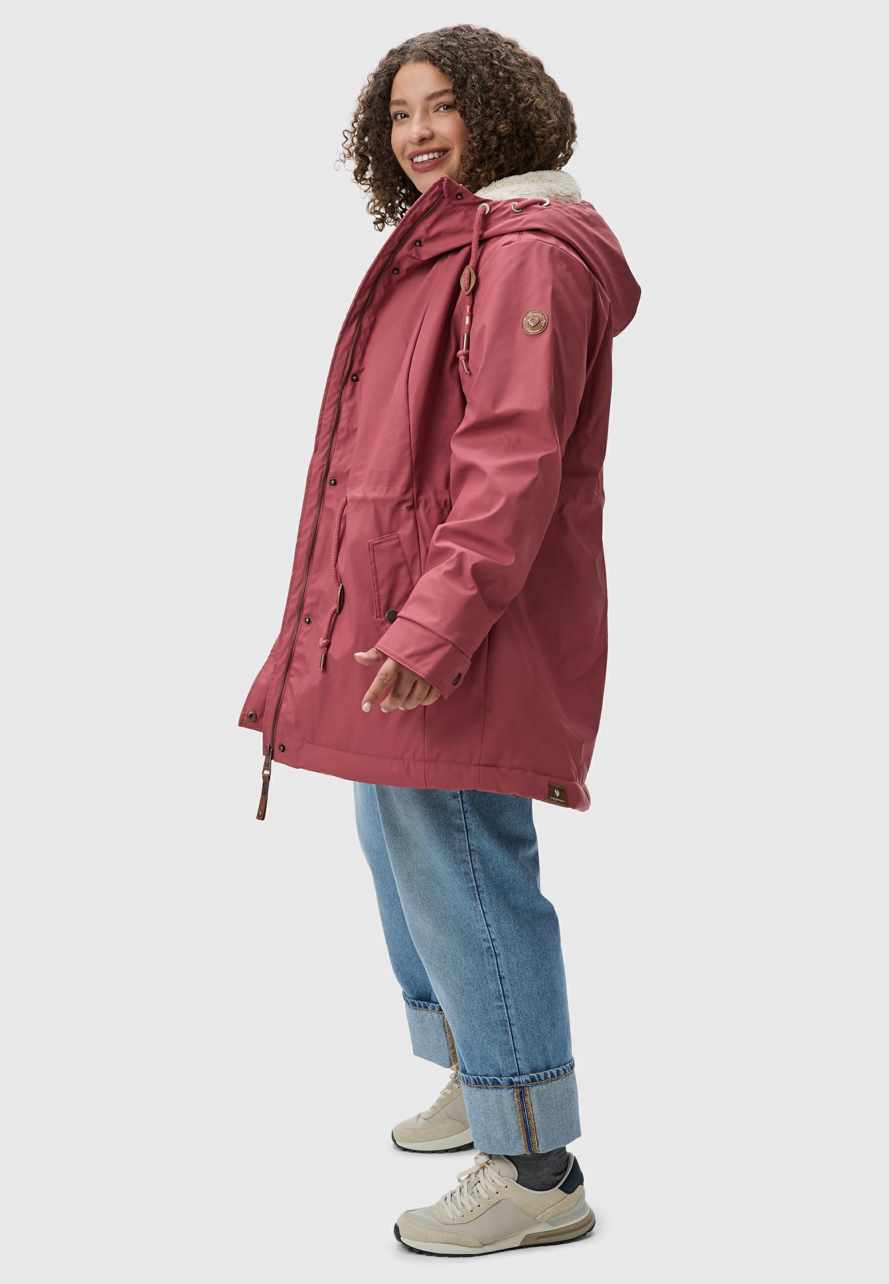 Ragwear Wintermantel »Monadis Rainy II Intl.«, sportlicher, wasserdichter Parka für den Winter