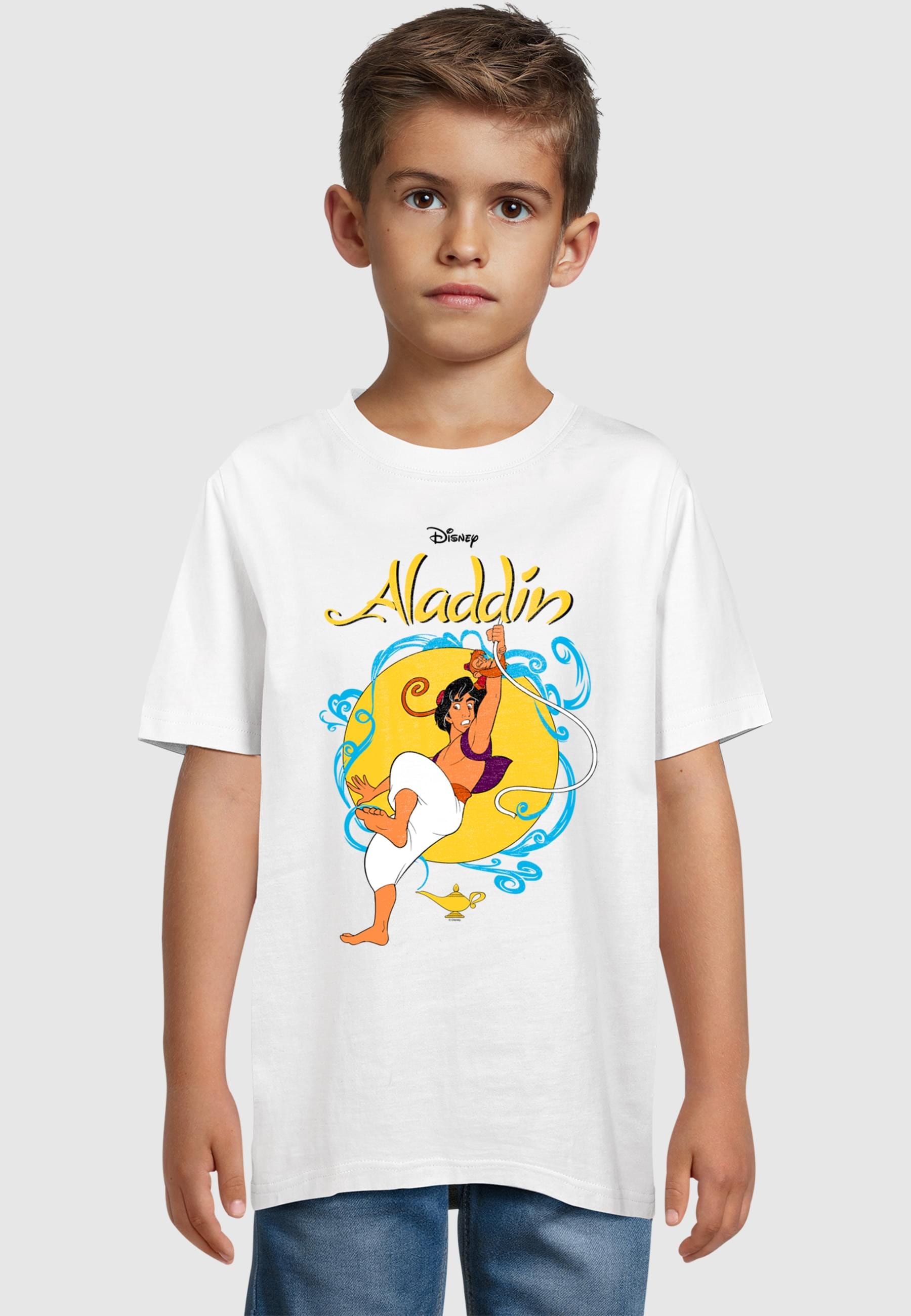 F4NT4STIC T-Shirt »F4NT4STIC Kinder Aladdin Rope Swing with Kids Basic Tee«, (1 tlg.)