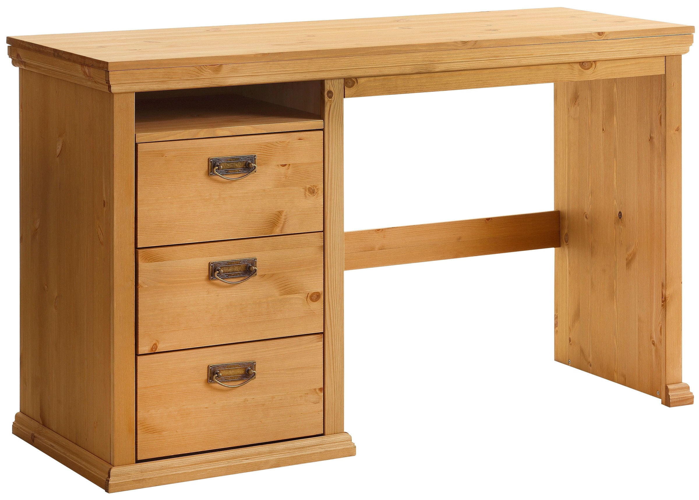 OTTO home Schreibtisch "Konrad" aus zertifiziertem Massivholz, mit Schublad günstig online kaufen