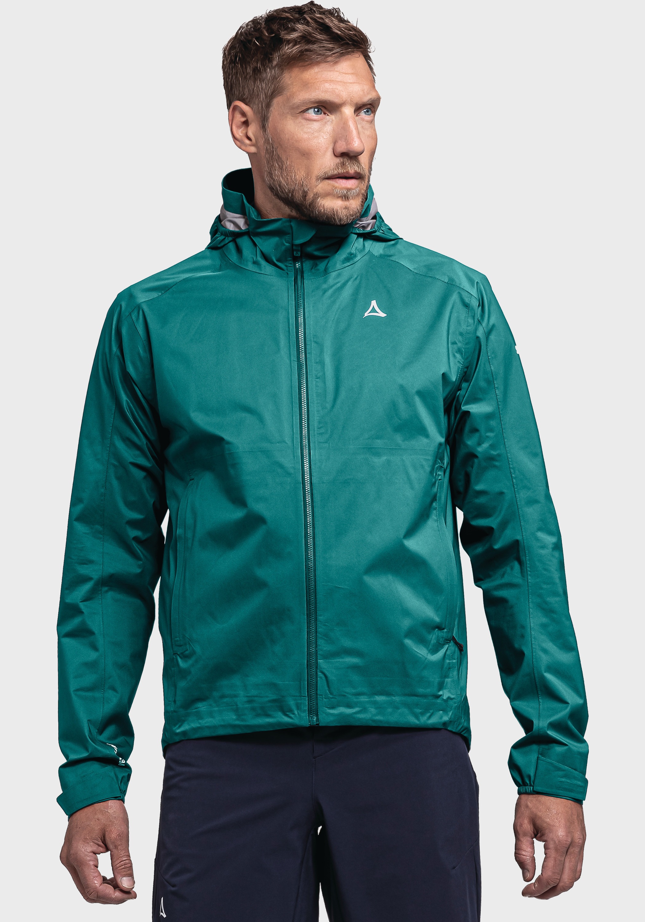 Schöffel Regenjacke »2.5L Jacket Tarvis M«, mit Kapuze