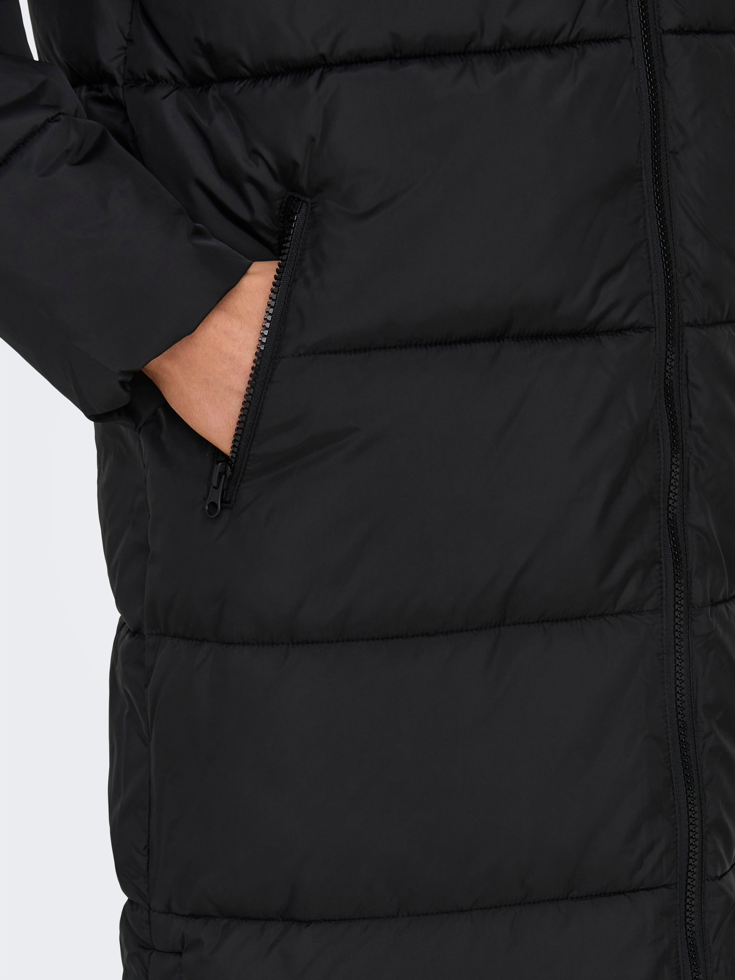 ONLY Steppmantel "ONLMONTANA LONG PUFFER JACKET NOOS OTW" Kunstfaser günstig online kaufen