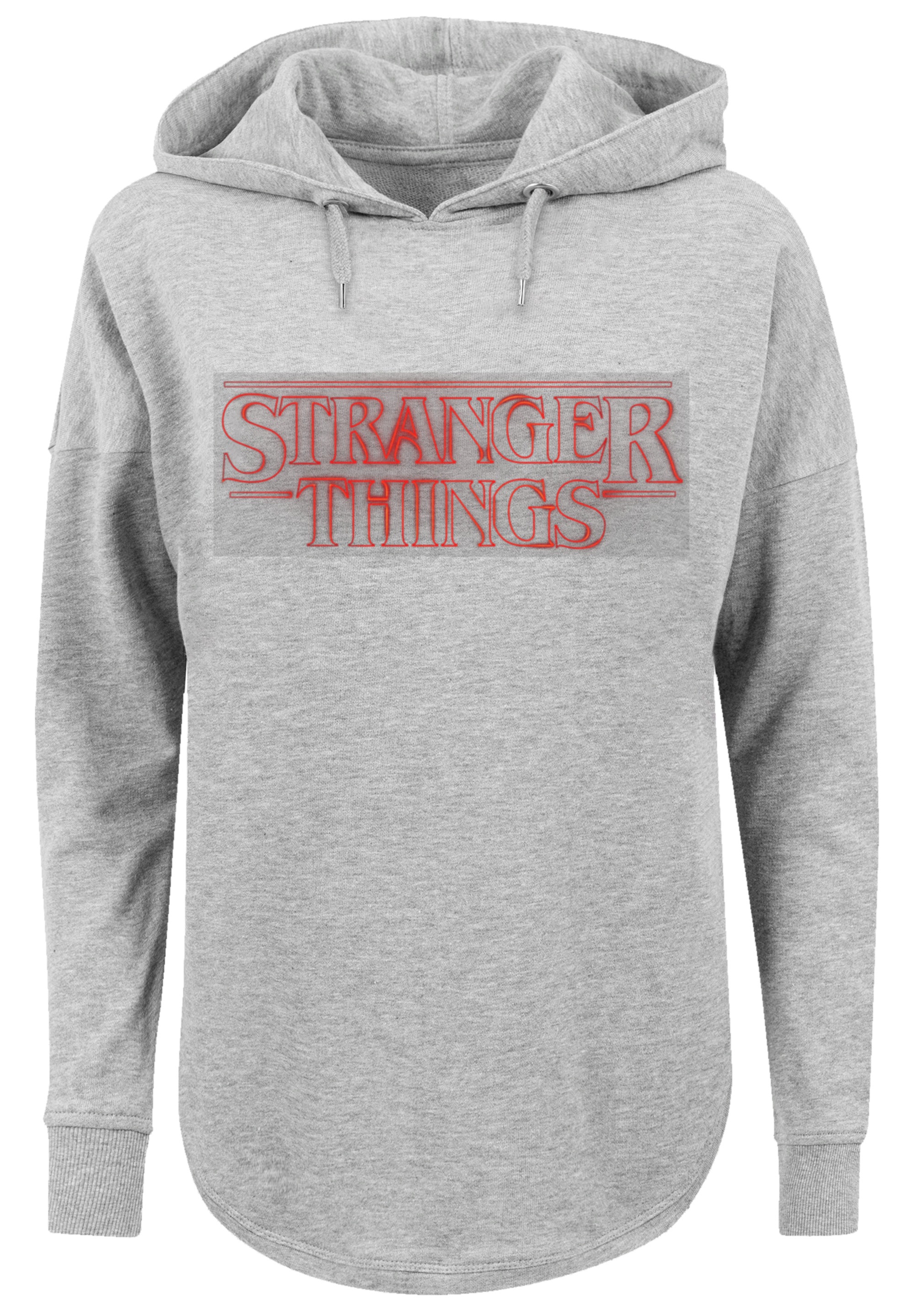 F4NT4STIC Kapuzenpullover »Stranger Things Glow Logo Netflix TV Series« Premium Qualität