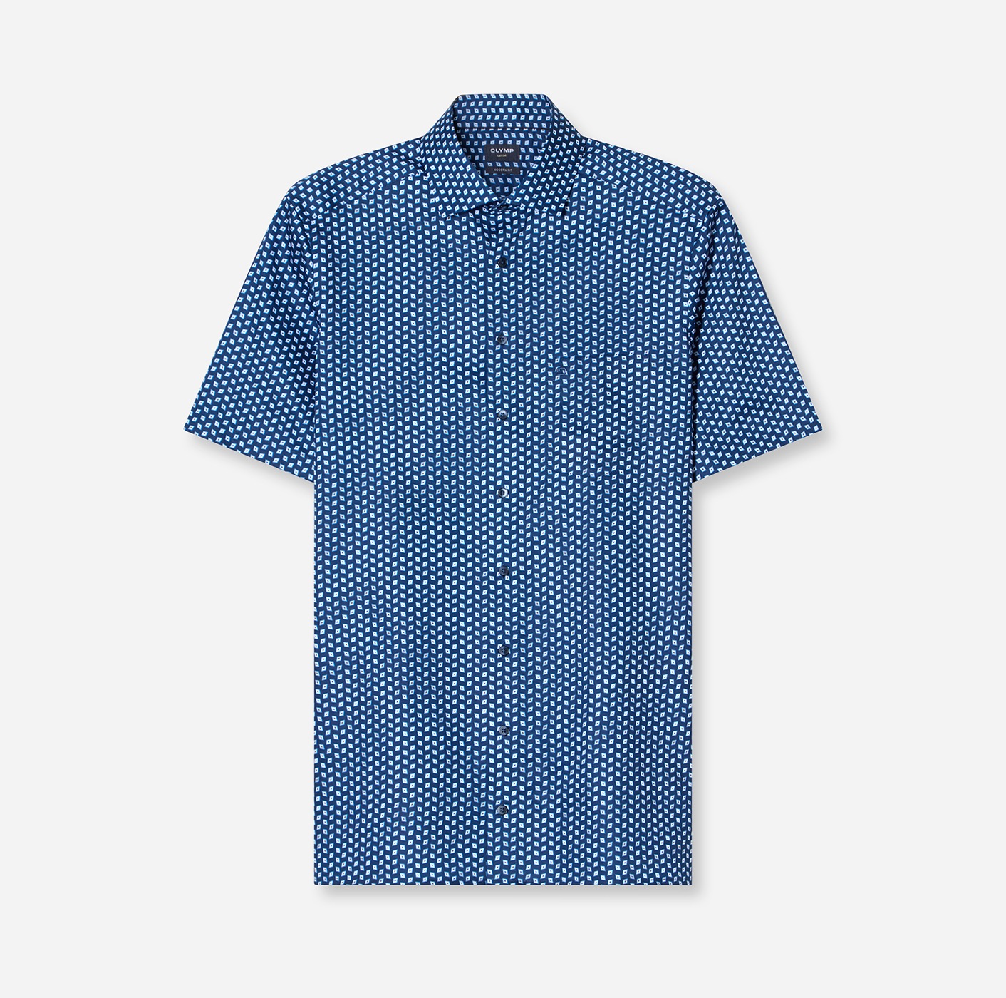OLYMP Kurzarmhemd "Luxor modern fit", mit modernen Print günstig online kaufen