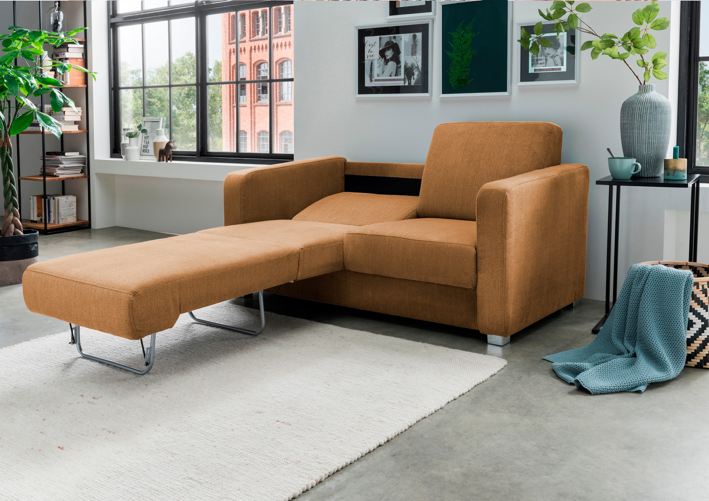 INOSIGN Schlafsofa "Mia Problemlöser Sofa, Einzelauszug, Bettsofa, zeitlos günstig online kaufen