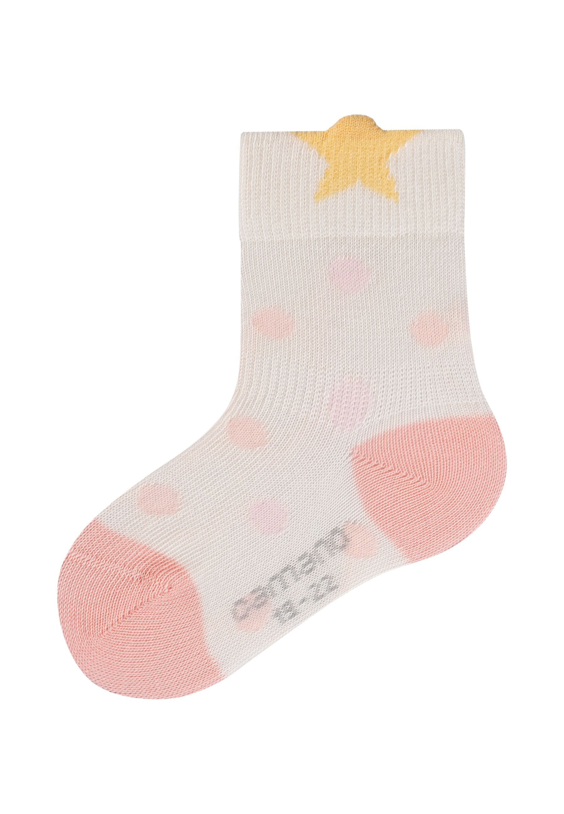 Camano Socken »Babysocken ca-soft 8er Pack«, 8er Pack Aus OCS zertifizierter Baumwolle, Ohne einengenden Gummibund