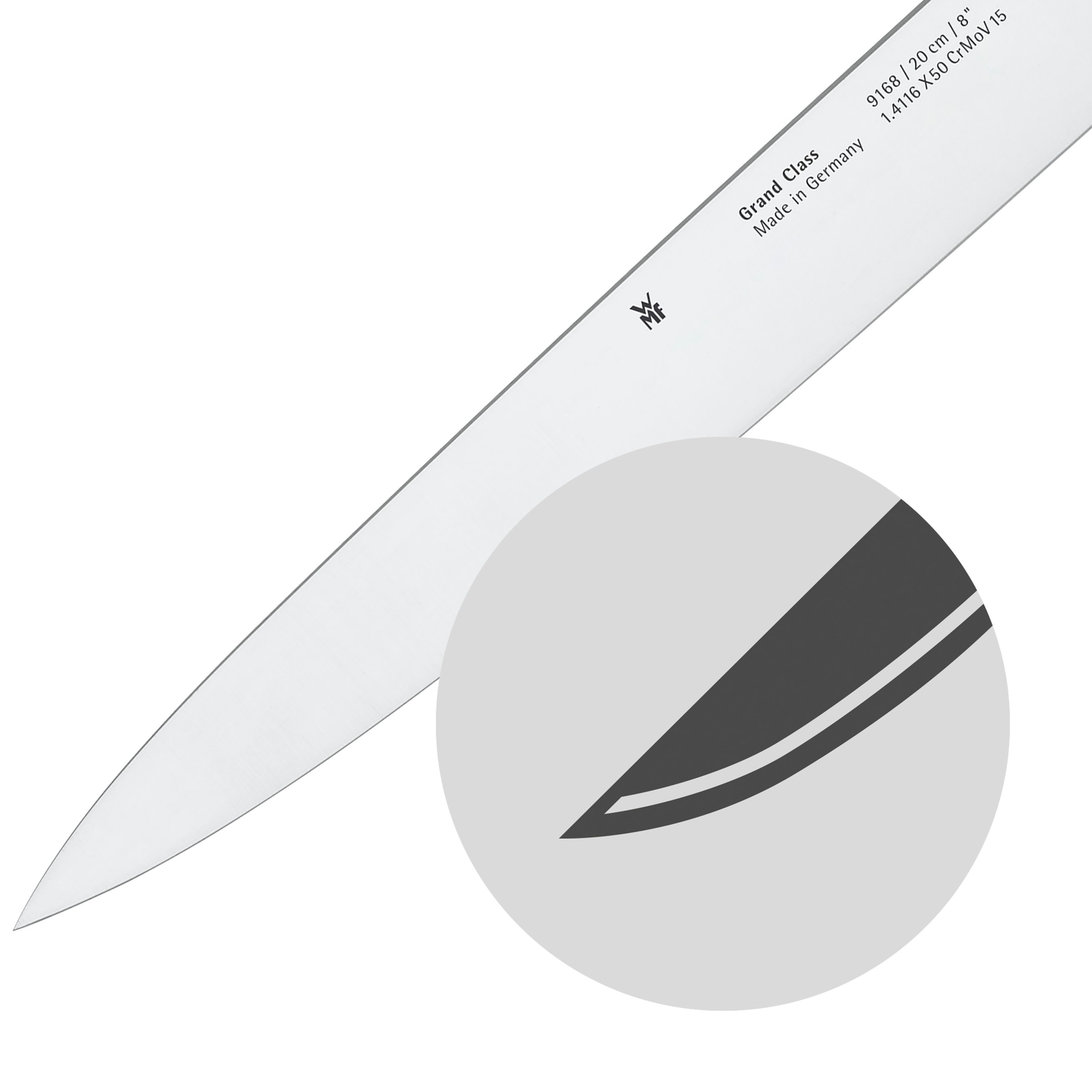 WMF Fleischmesser »Grand Class«, (1 tlg.), langanhaltende Schärfe, handgeschmiedeter Spezialklingenstahl