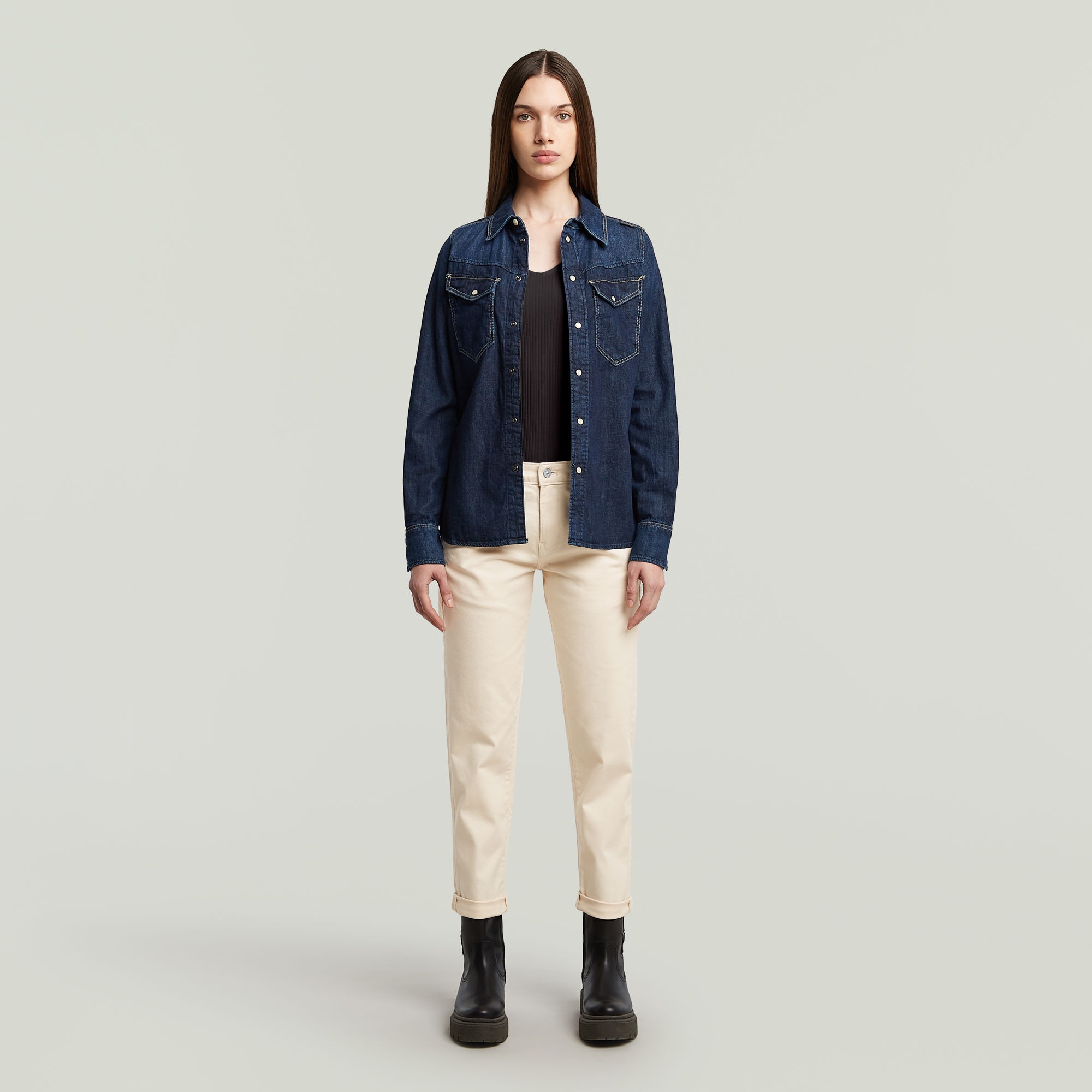 G-STAR Chinohose »Kate Chino Boyfriend«