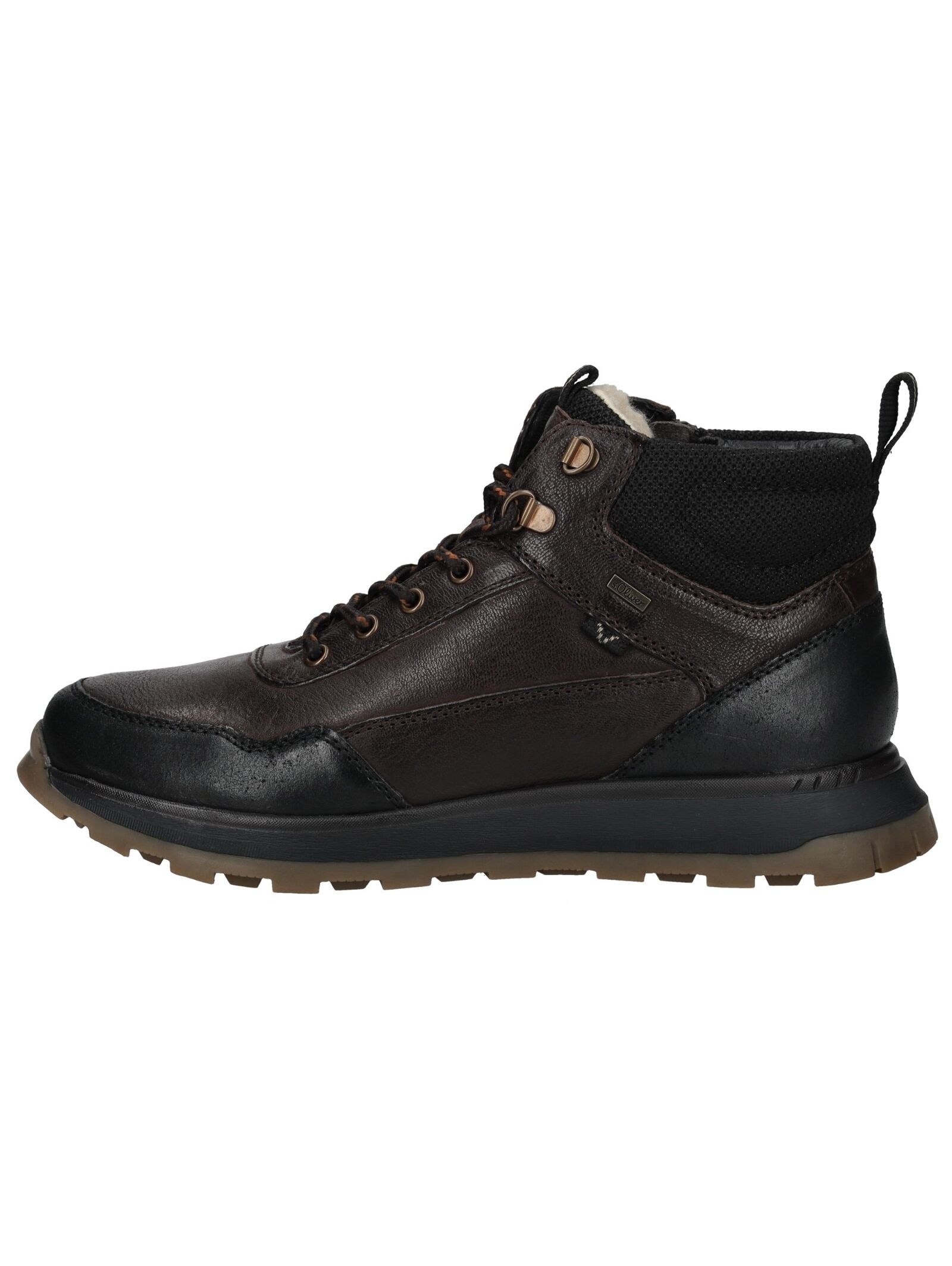 s.Oliver Schnürstiefelette »s.Oliver Stiefelette Leder/Textil«