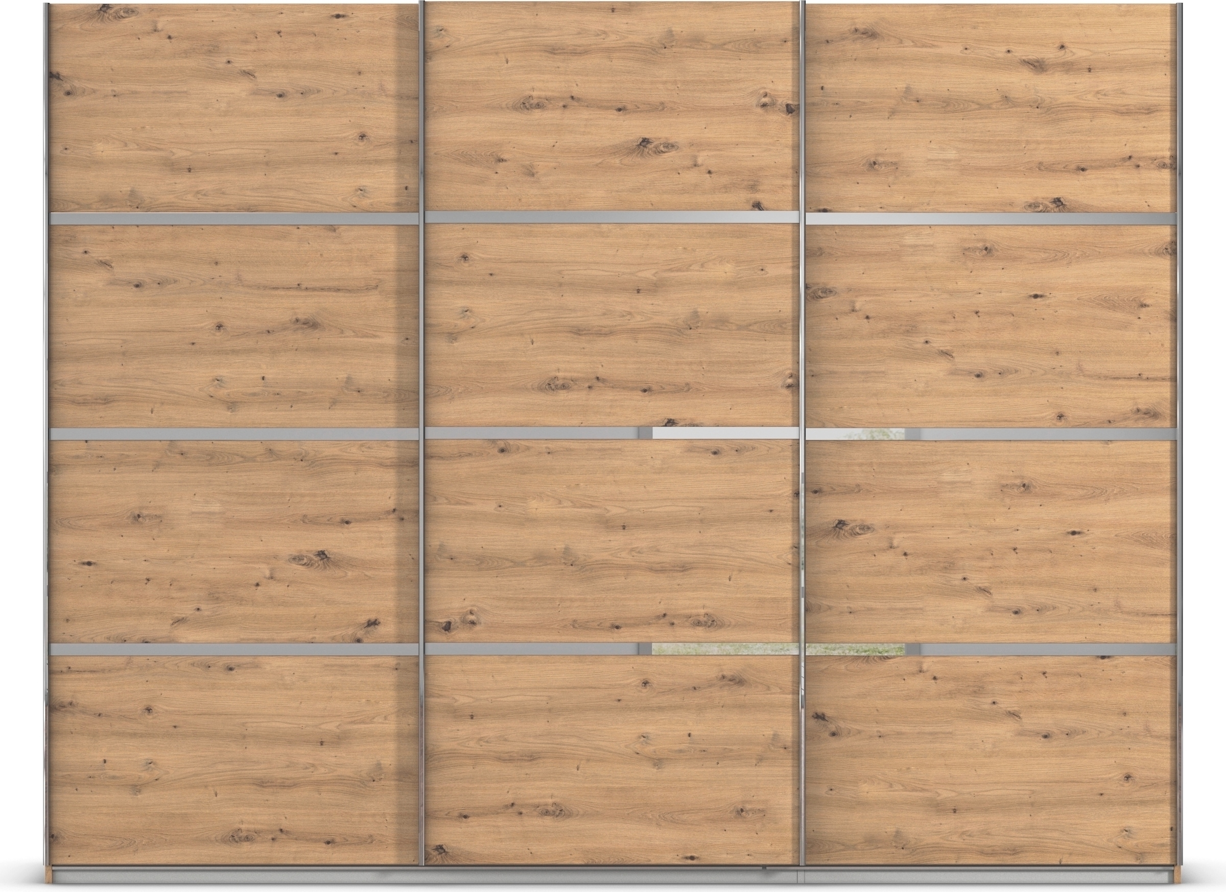rauch Kleiderschrank »Schwebetürenschrank Garderobe Schrank TOP ANGEBOT Avola«, (in 3 verschiedenen Ausstattungen BASIC/CLASSIC/PREMIUM), mit eleganten Zierleisten in Chrom, Schwarz oder Weiß MADE IN GERMANY