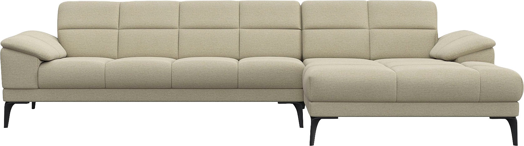FLEXLUX Ecksofa »Viale L-Form su attraktiver R...