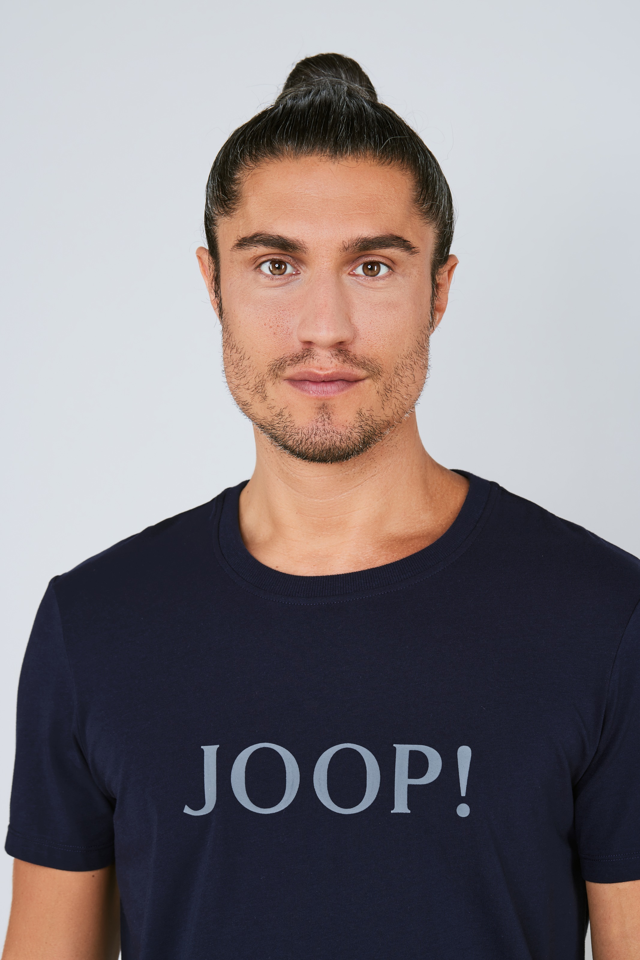 JOOP! T-Shirt »Comfort«, Rundhalsausschnitt, Logoschriftzug, kurzärmelig