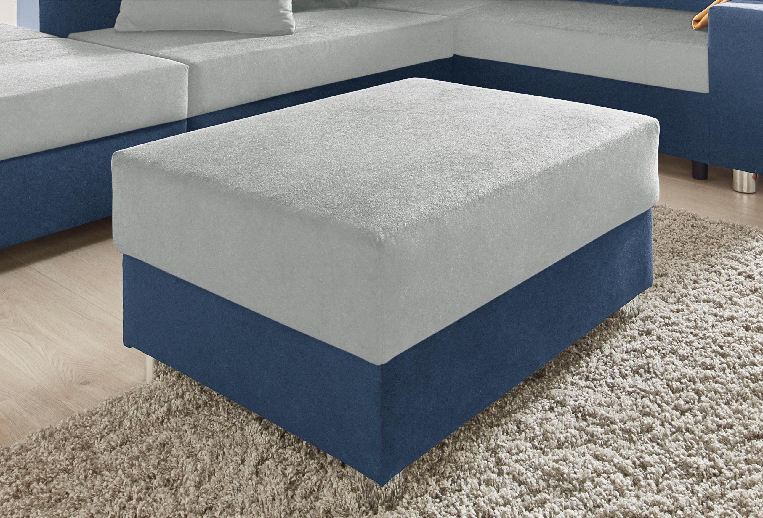 COLLECTION AB Hocker "Paris, B: 92 cm" mit Federkern