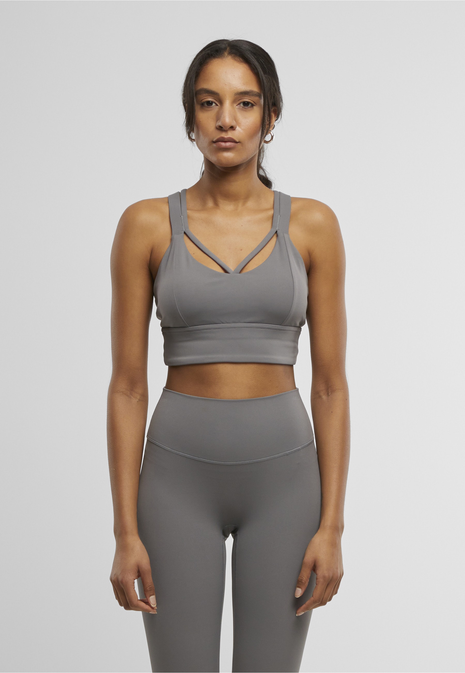 URBAN CLASSICS Sporttop »Urban Classics Ladies Sports Bra crossed«
