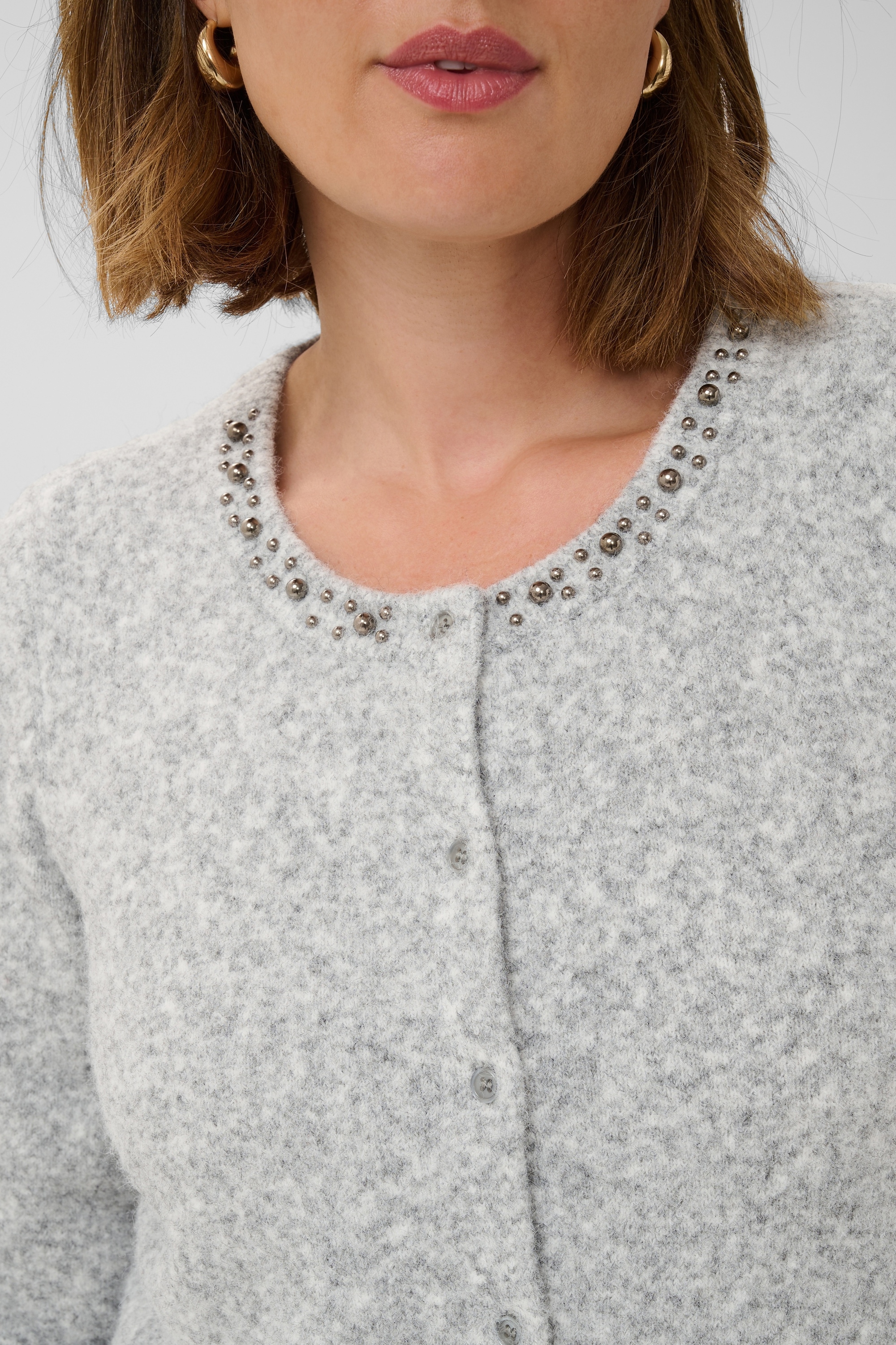 KAFFE Curve Strickjacke »Damen Strickjacke KCselia«