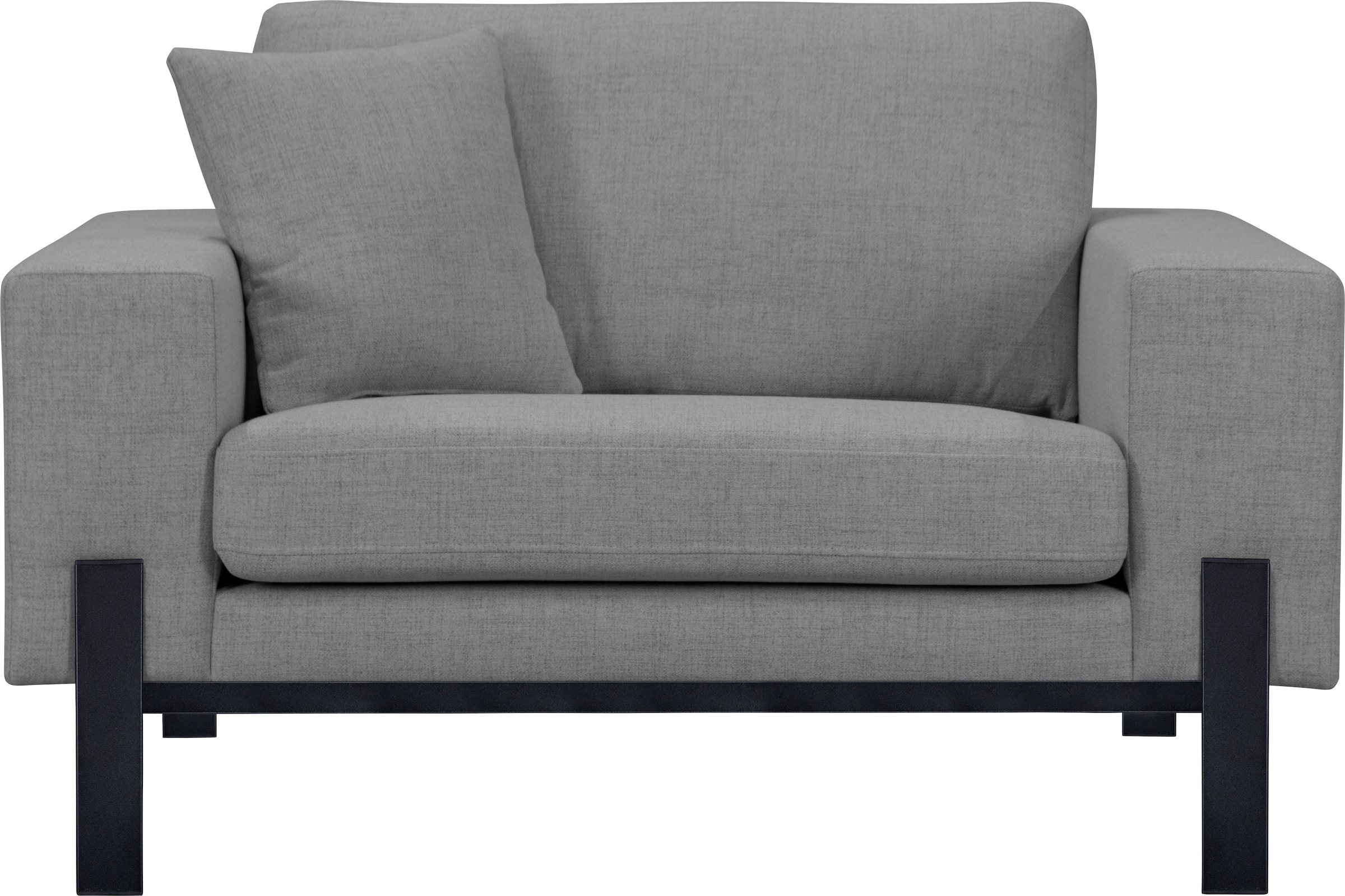 OTTO products Loveseat "Ennis Sessel Metallgestell", Verschiedene Bezugsqua günstig online kaufen