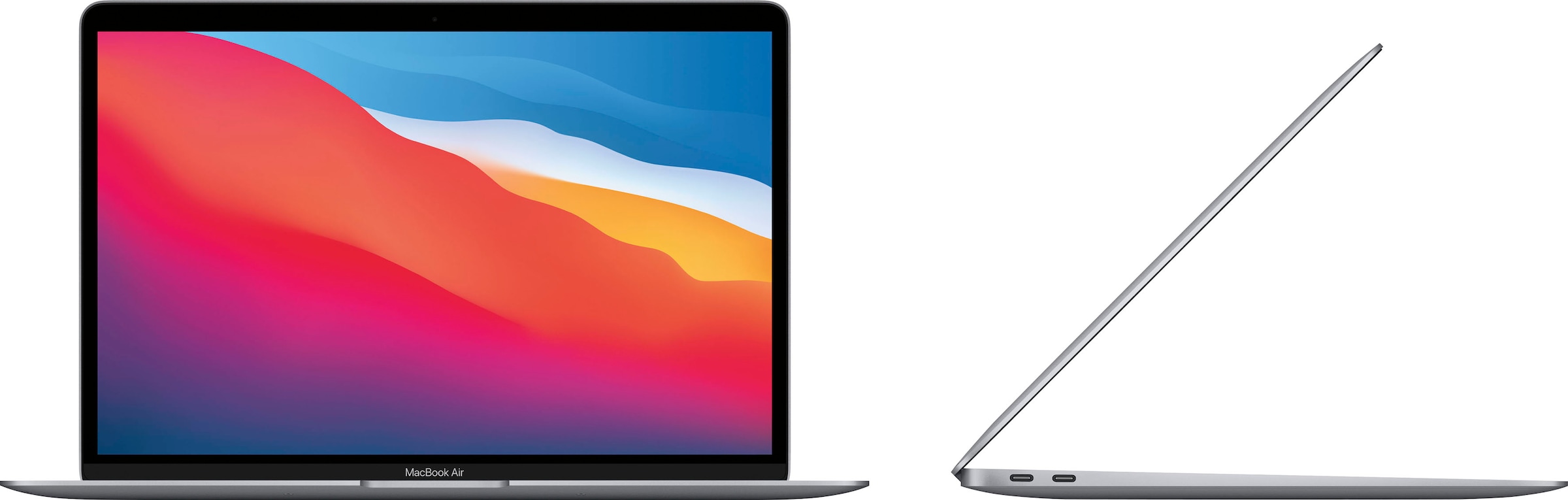 Notebook Apple / 1000 33,78 M1, Zoll, »MacBook | cm, BAUR GB CPU Air«, M1, SSD, 13,3 Apple, 8-core