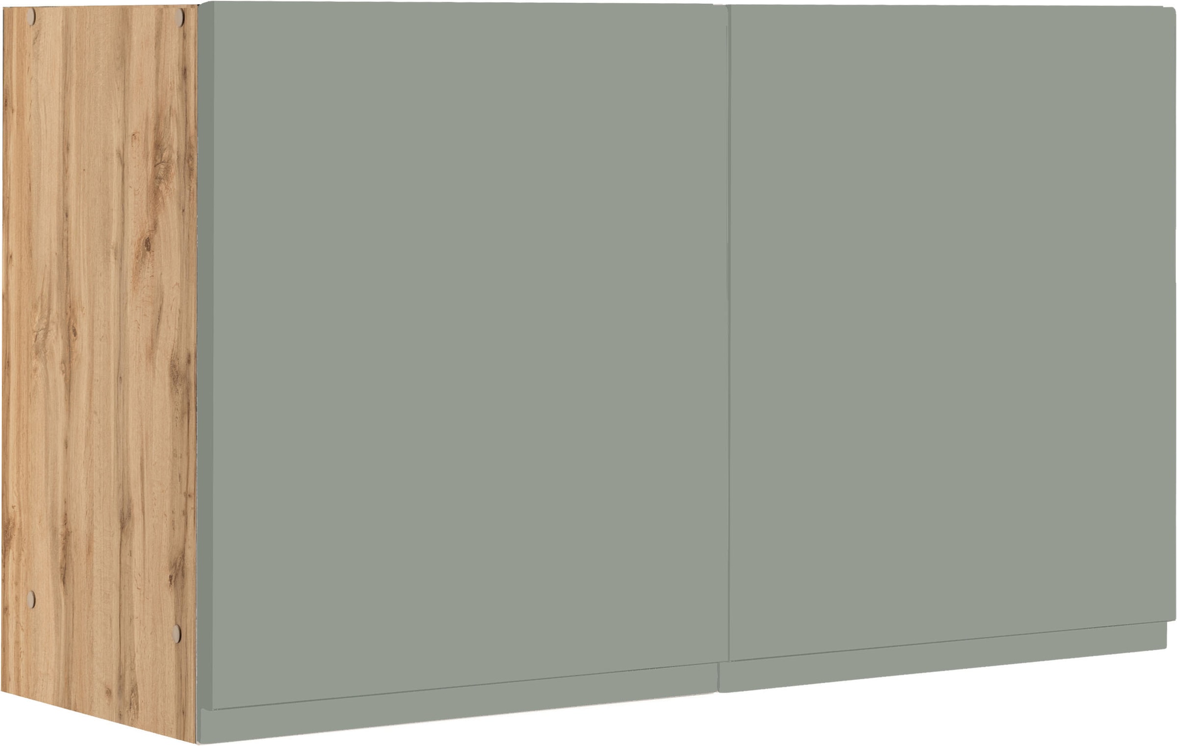 KOCHSTATION 1100000002199 "KS-Virginia,neu in verbesserter Ausführung" Stauraum, Softclose, Breite 100 cm, 2 Türen, gedämpfte Scharniere