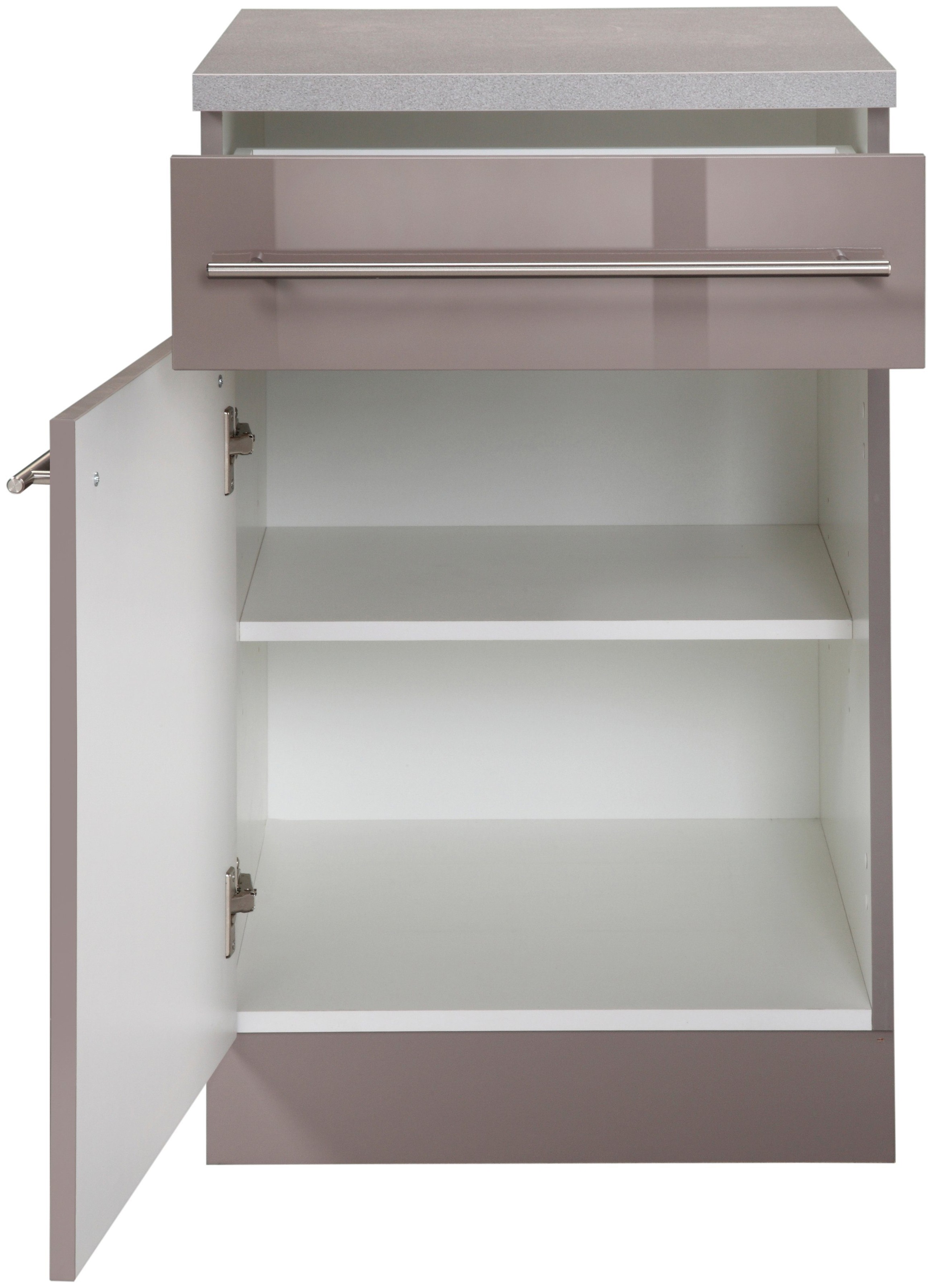 wiho Küchen Unterschrank »Chicago«, 60 cm breit, 1 Schubkasten und 1 Tür